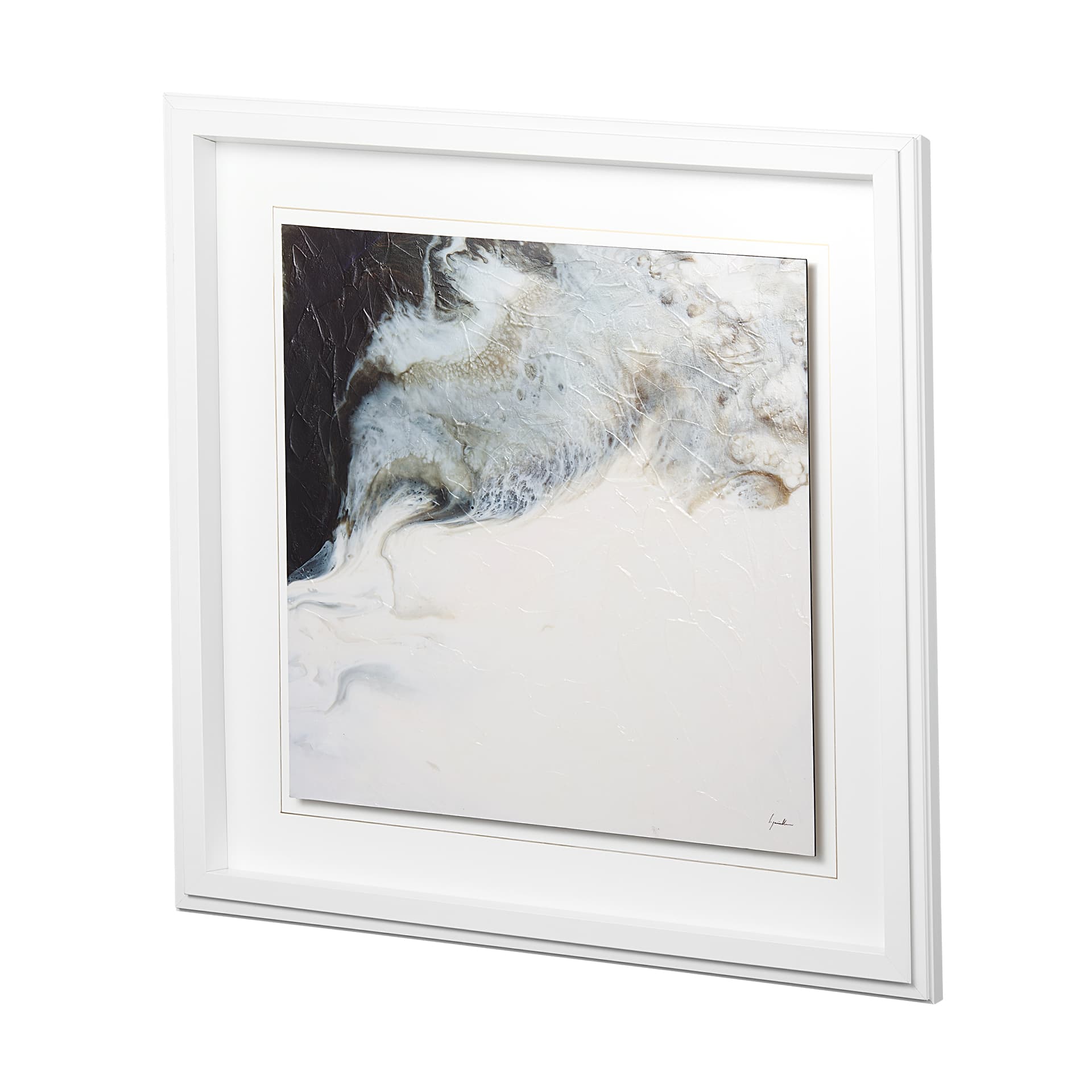 Threshold II by Mercana Studio a Hand Embellished Textured Framed Art Print — product photograph