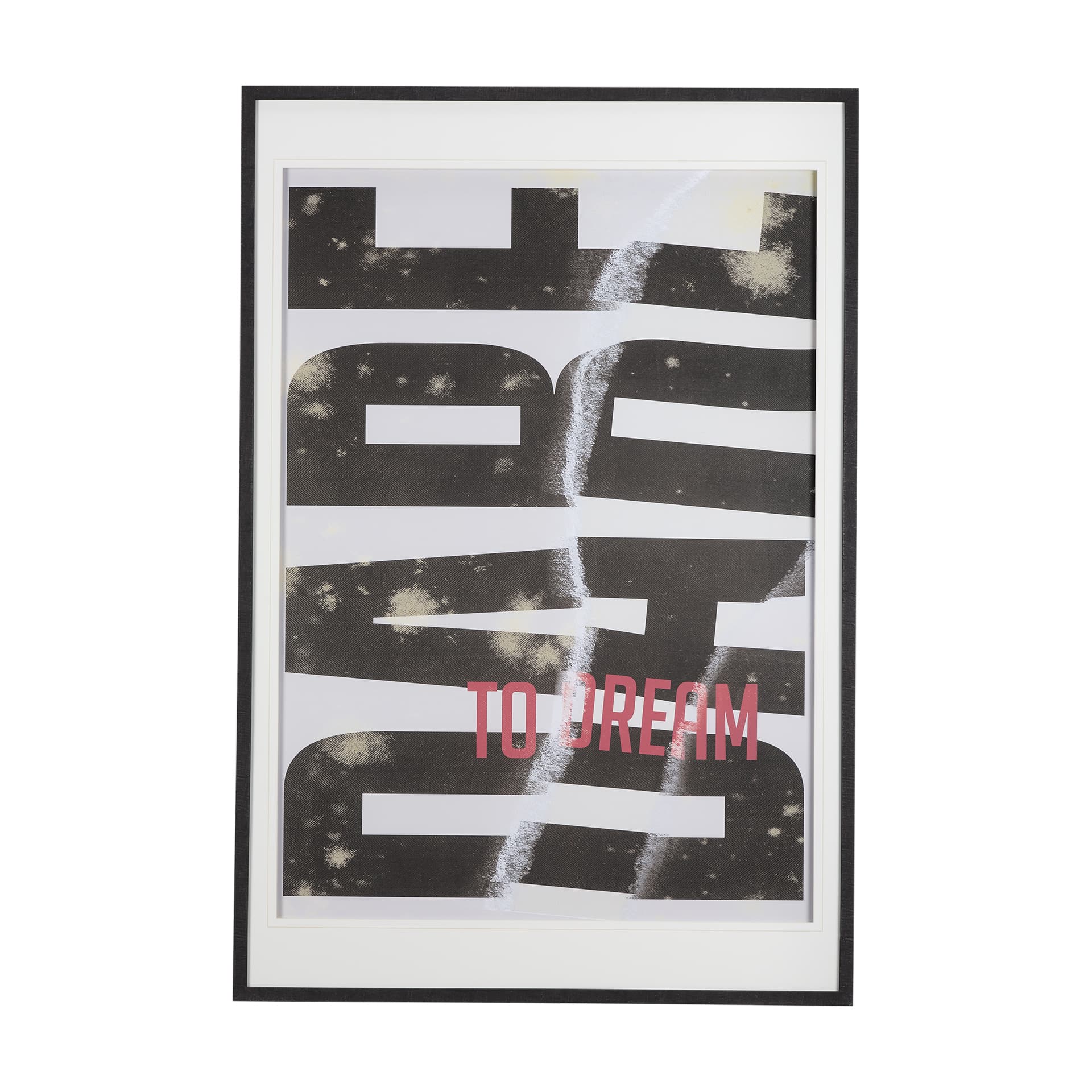 Dare To Dream by Mercana Studio a Framed Art Print Matted under Glass — product photograph