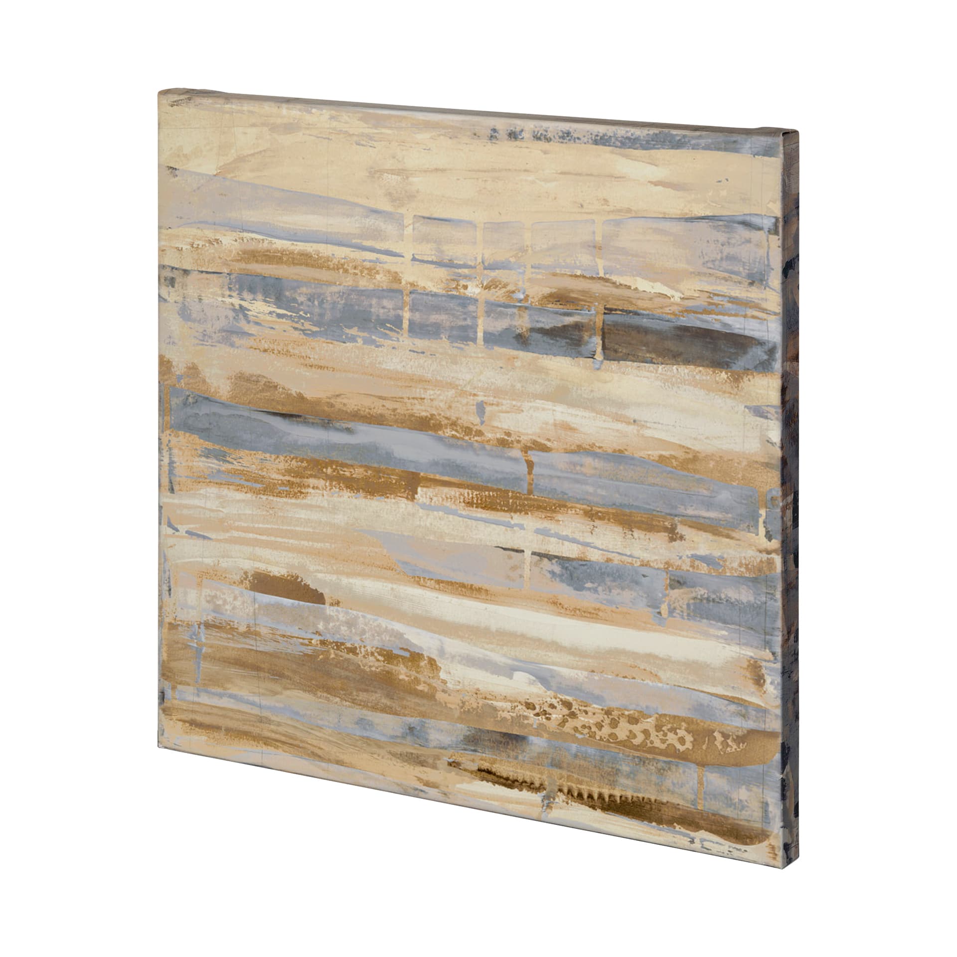 Alloy 6 by Mercana Studio a Hand Embellished Textured Canvas — product photograph