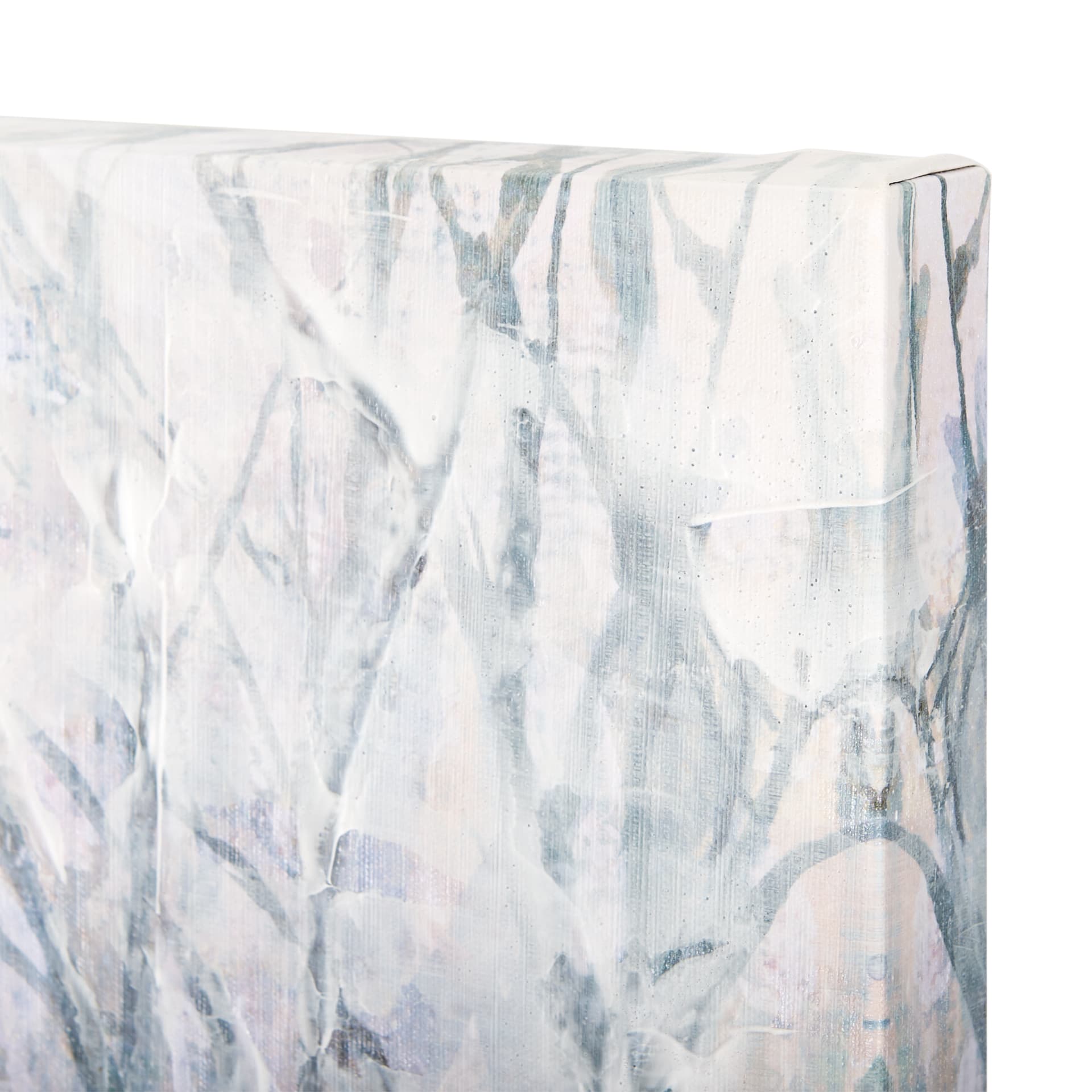 A Fresh Winter Morning II by Mercana Studio a Hand Embellished Textured Canvas — product photograph