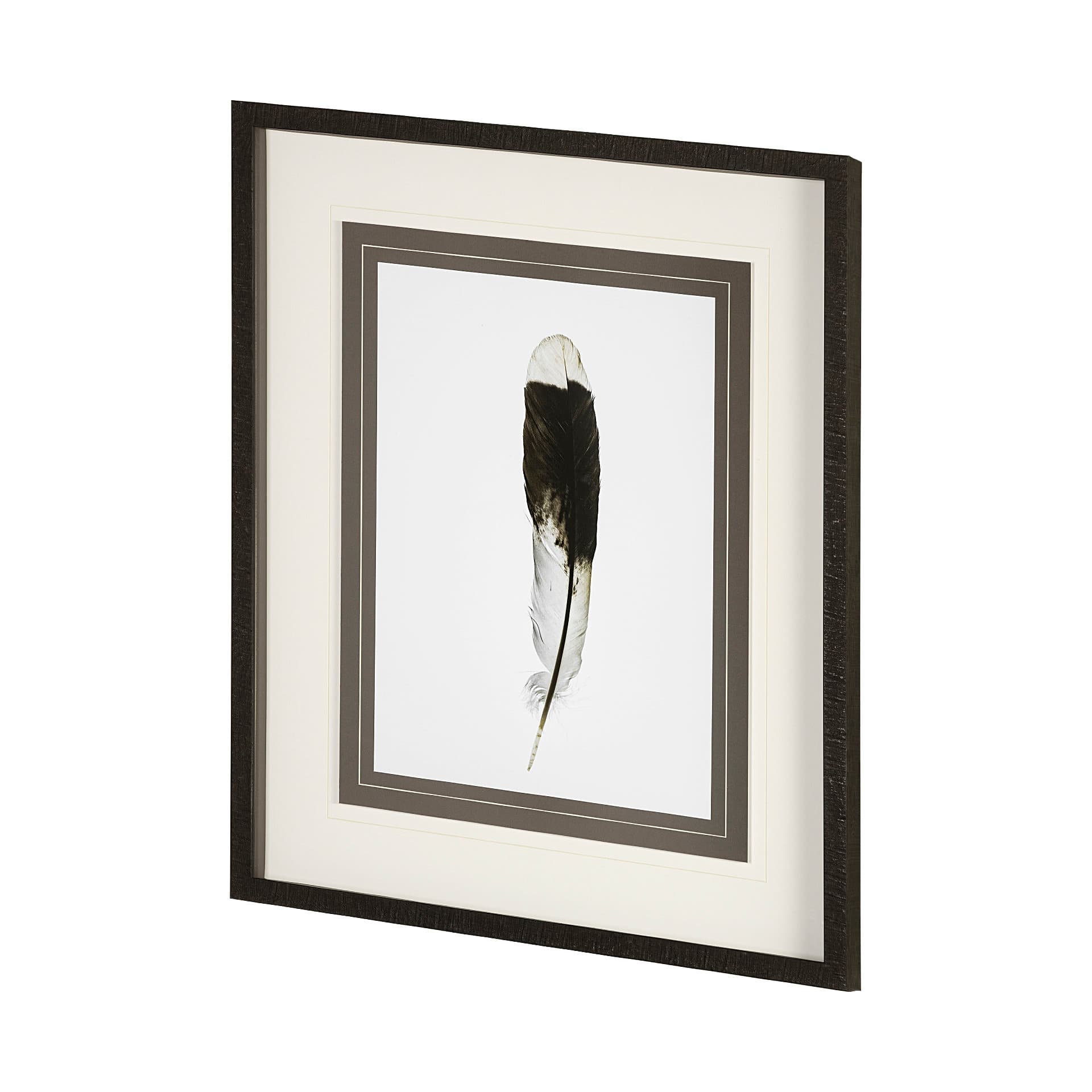 Flying solo by Nancy Crowell a Framed Art Print Matted under Glass — product photograph