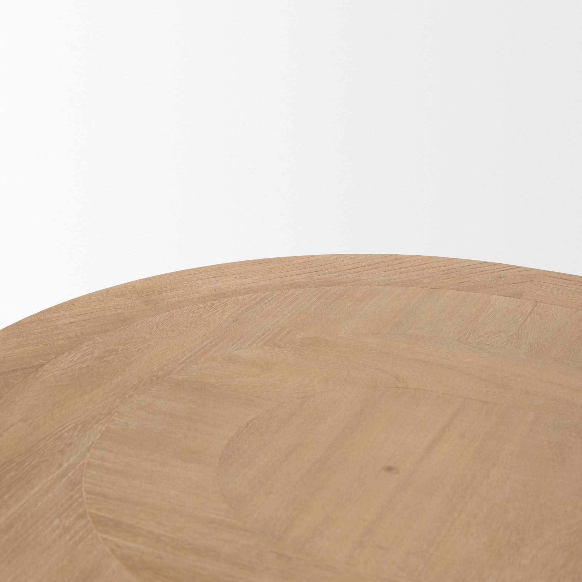 Taylin Light Brown Solid Wood Desk — product photograph