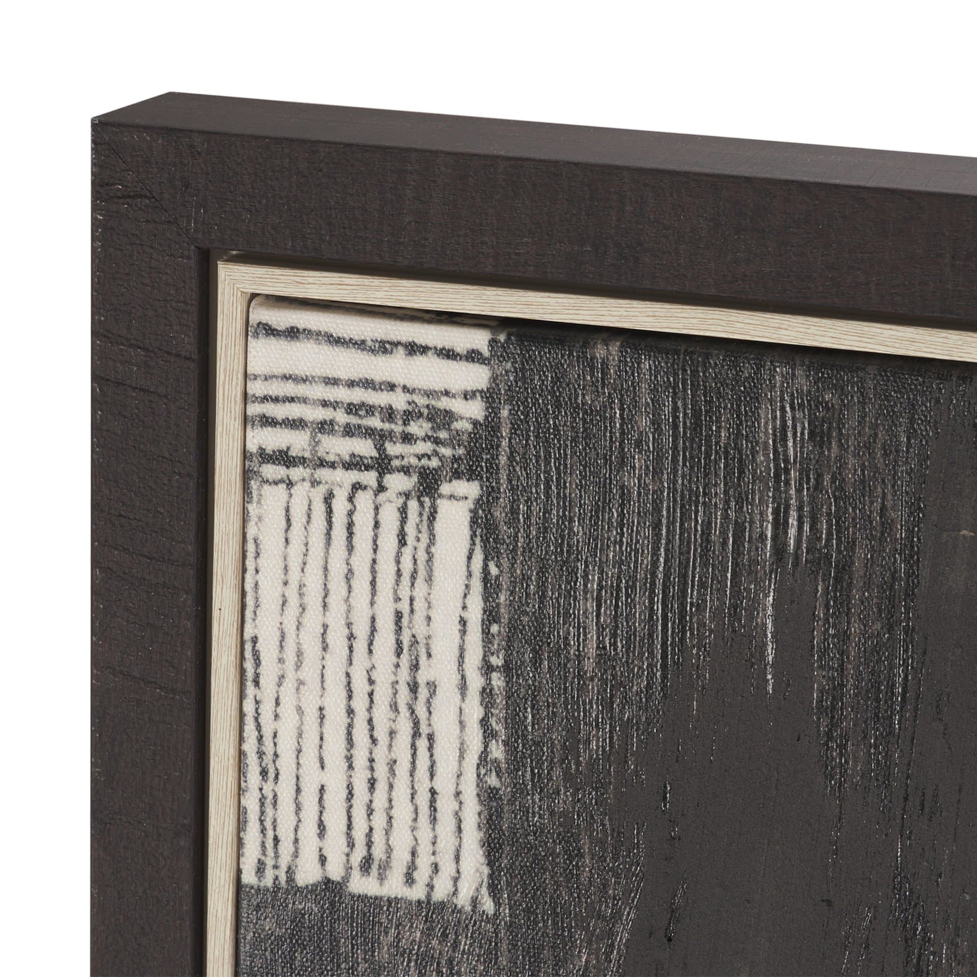 Occurrence II by Mercana Studio Hand-Embellished Textured Framed Canvas Artwork — product photograph