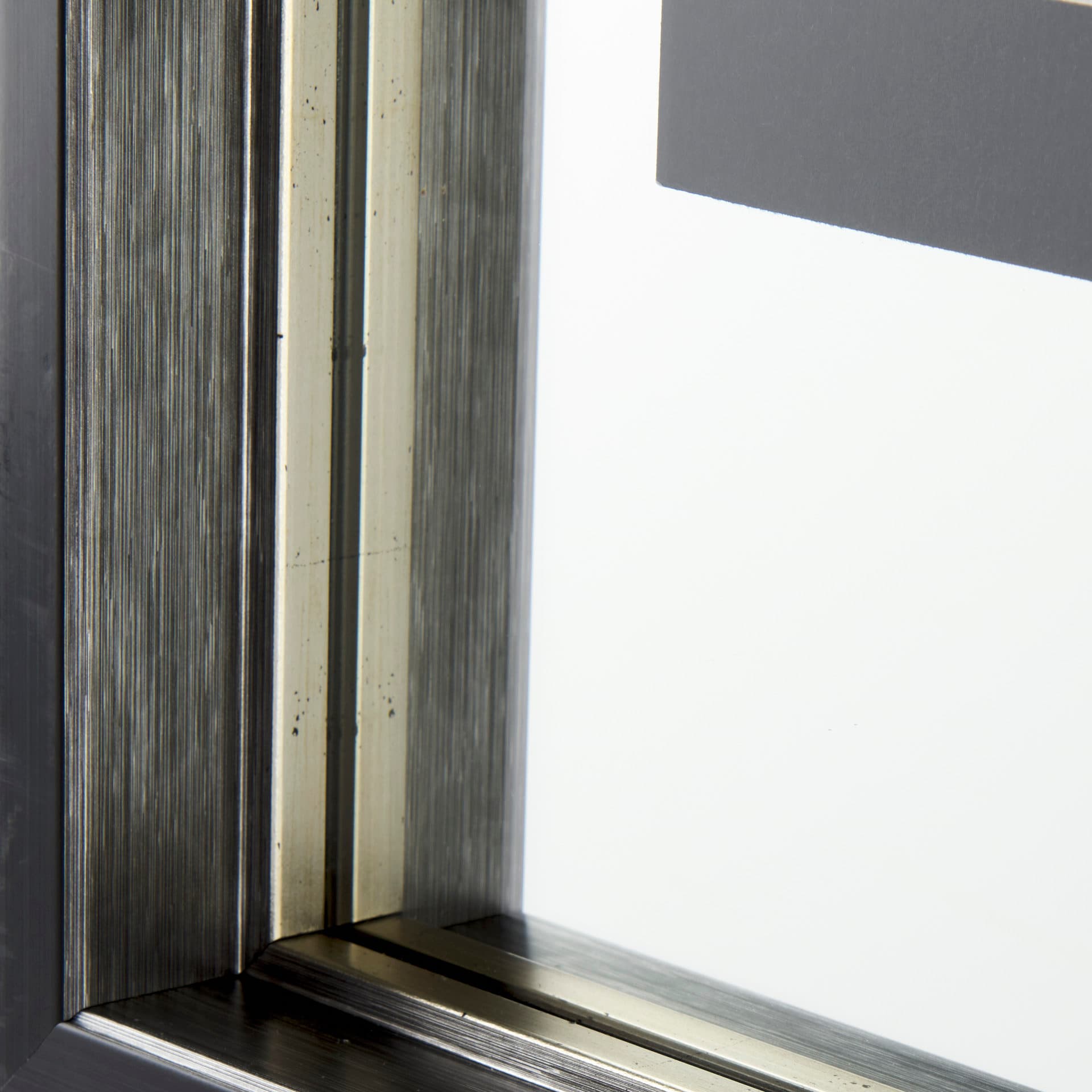 Across the Street II by Laura Marshall a Framed Art Print Matted under Glass — product photograph