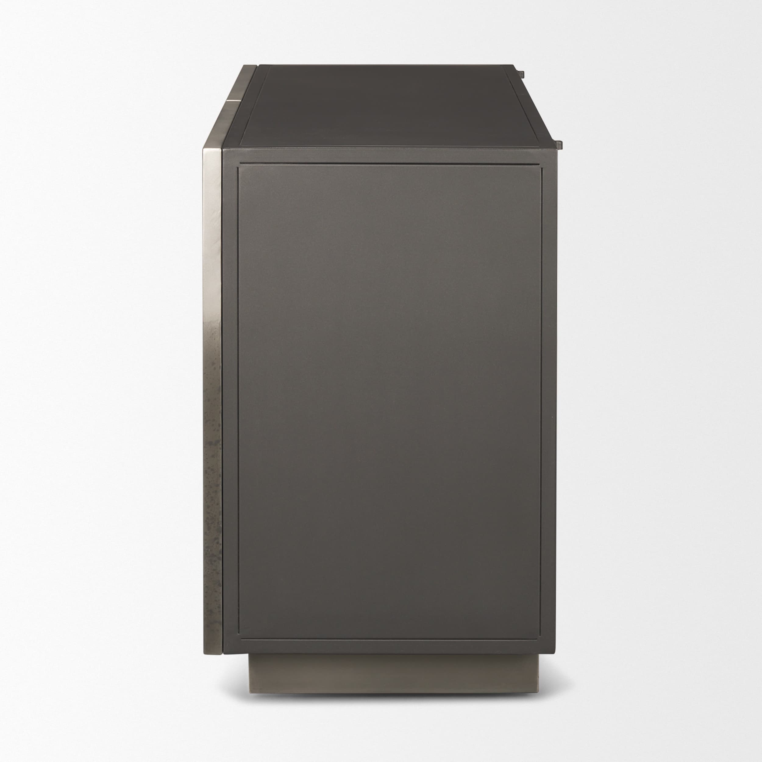 Roxdale Acid Washed Iron Metal Accent Cabinet — product photograph