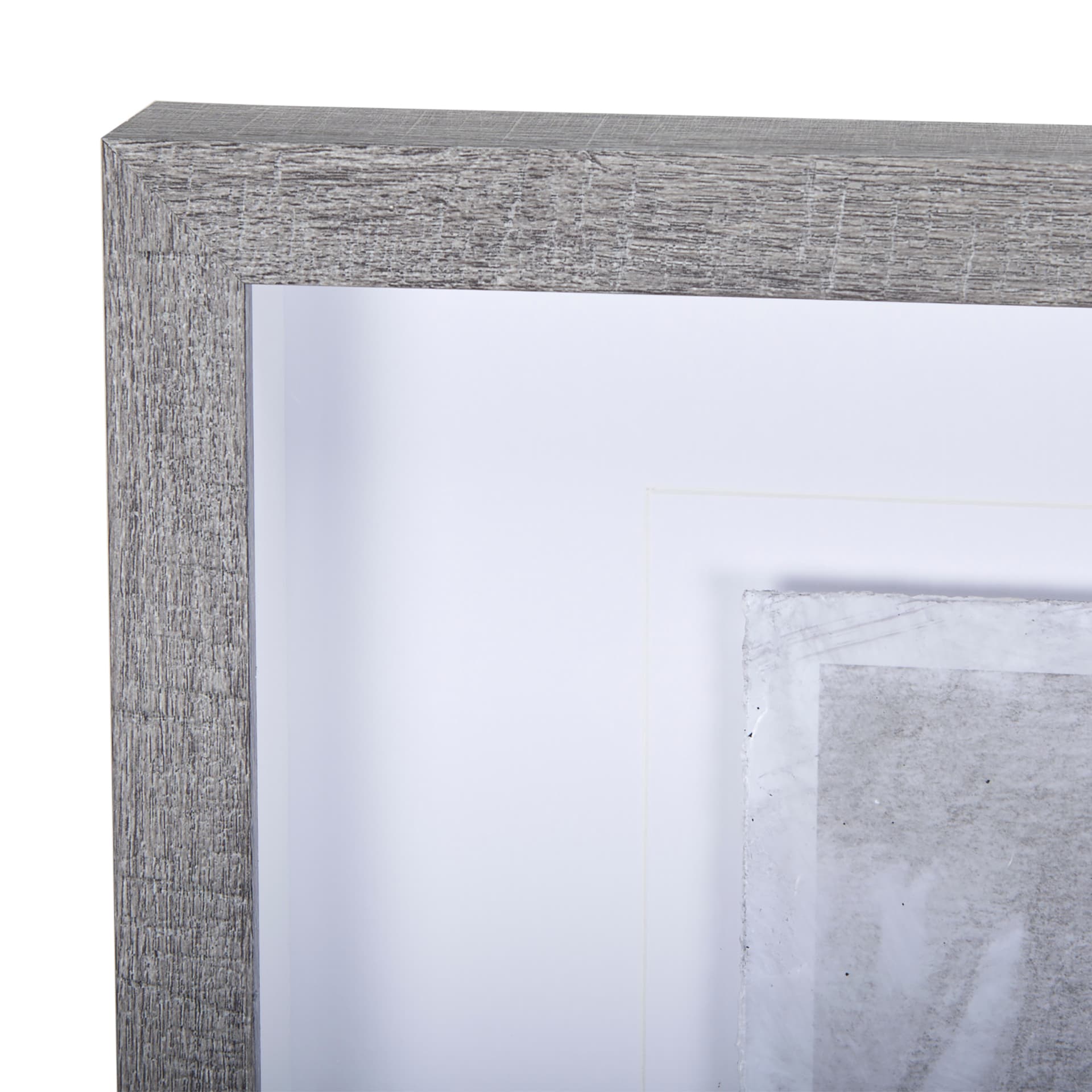 Shadows I by Mercana Studio a Hand Embellished Textured Framed Art Print Matted under Glass — product photograph
