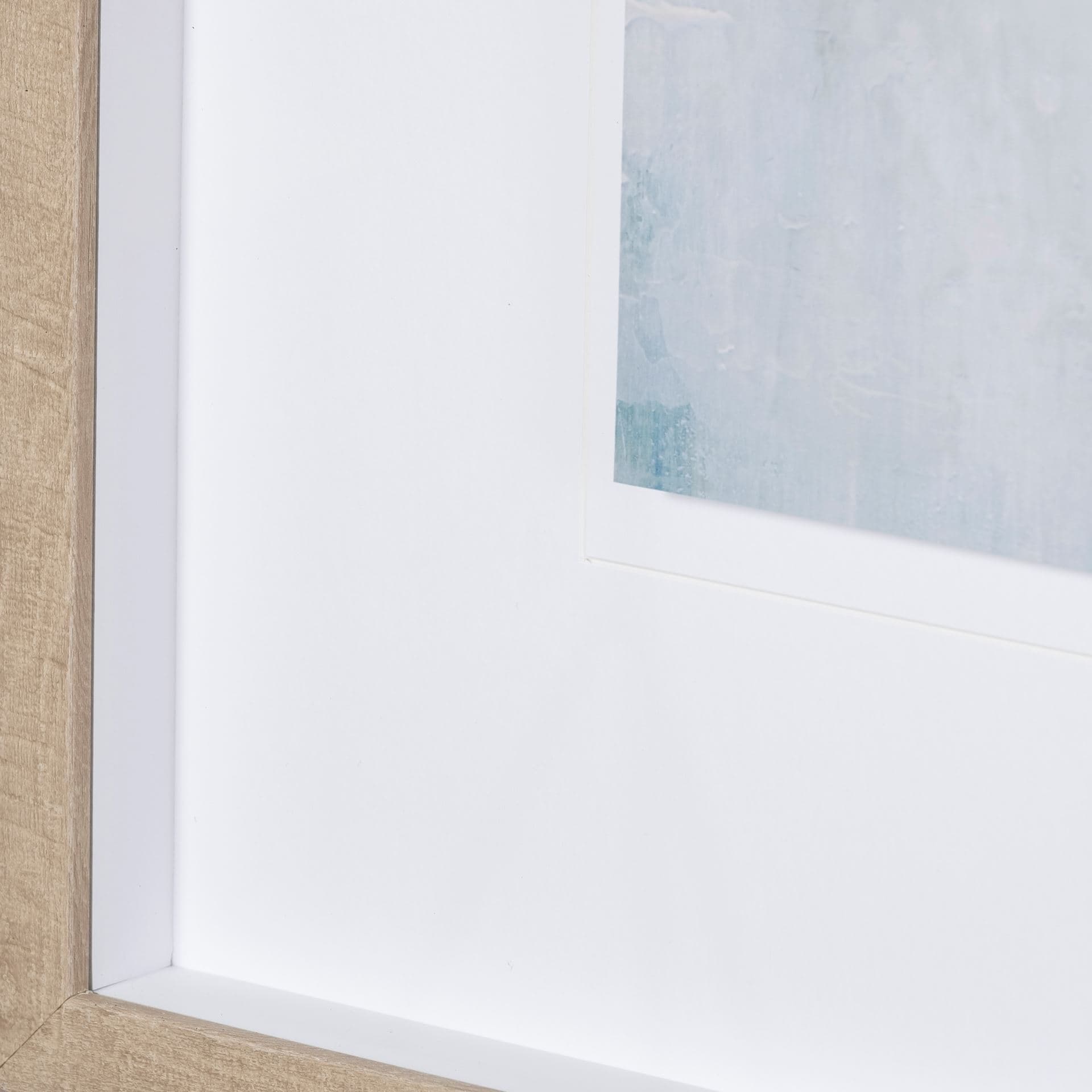 Waterfront II by Jonathan Klassen a Hand Embellished Textured Framed Art Print Matted under Glass — product photograph