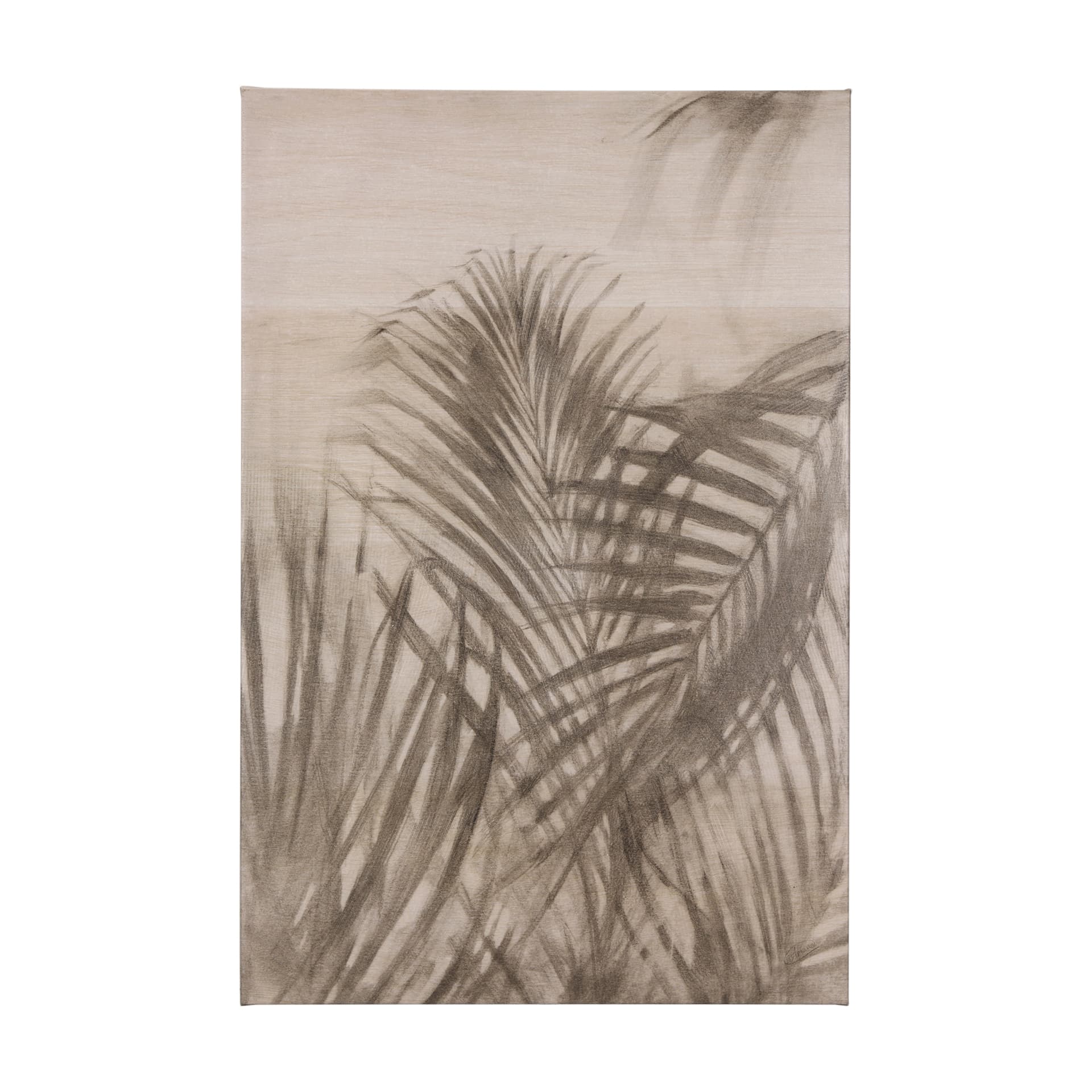 Shadows on wood II by Mercana Studio a Hand Embellished Textured Canvas — product photograph