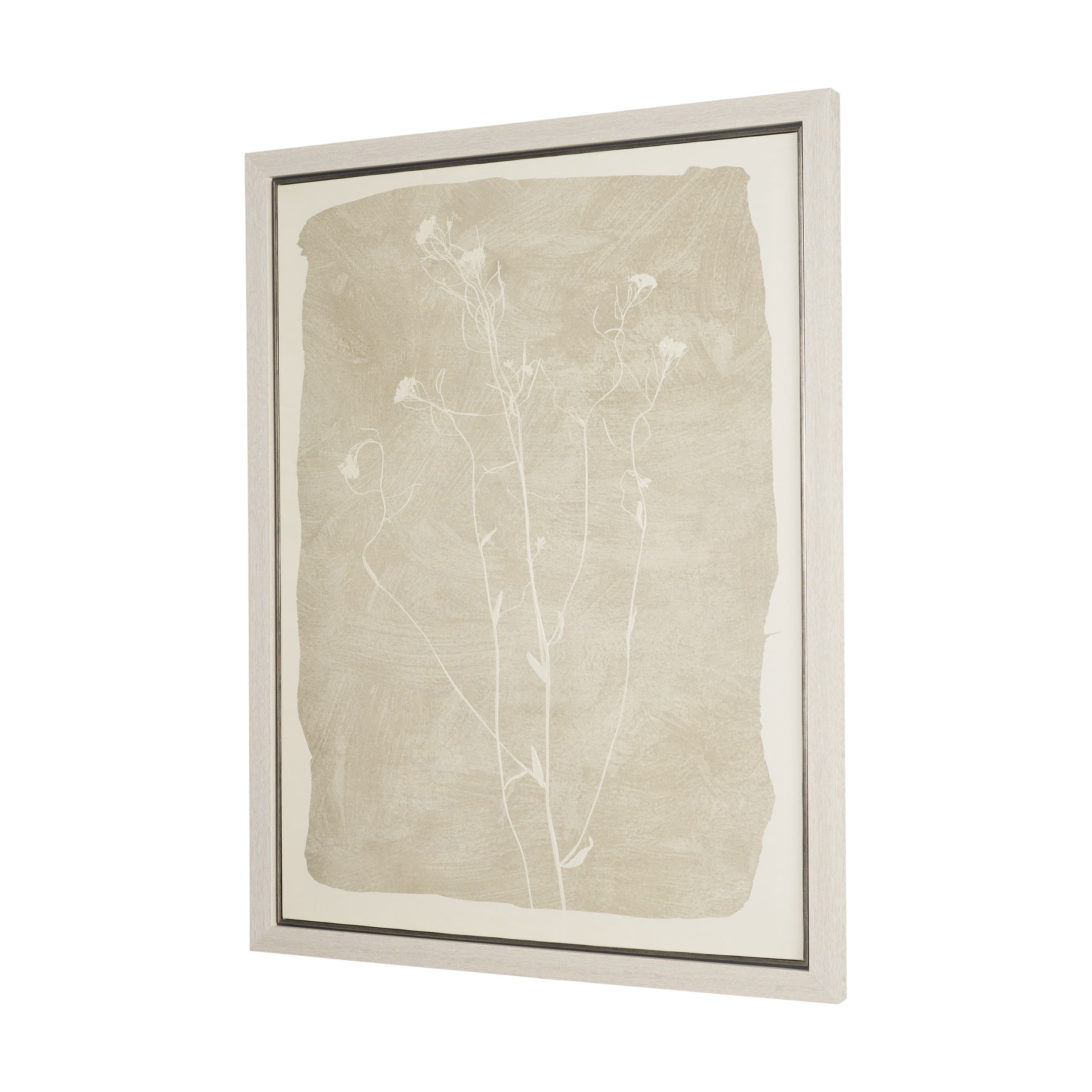 Field Study II: Bloom by Mercana Studio Hand-Embellished Textured Framed Canvas Artwork — product photograph