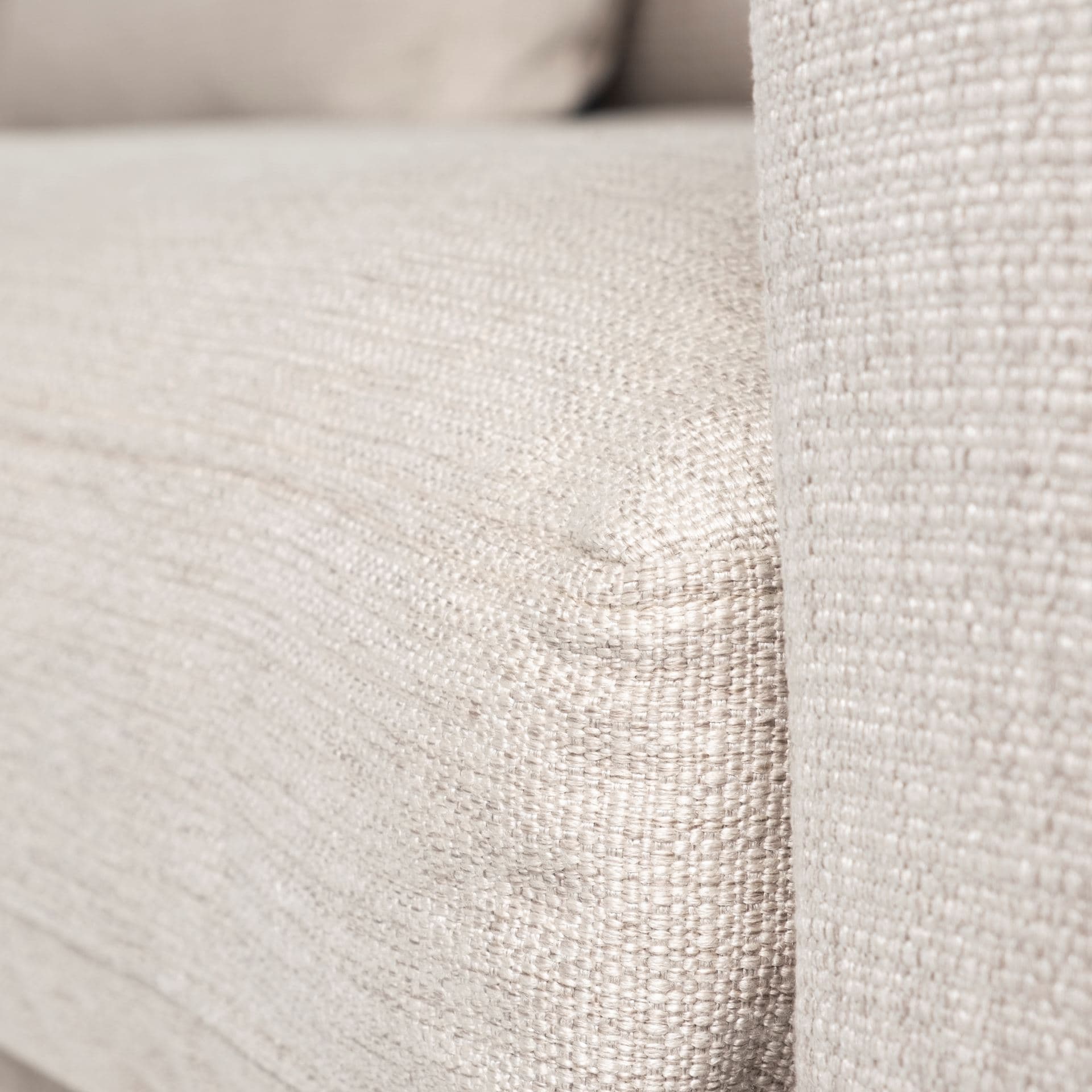 Denly II 92.5W Beige Slipcover Three Seater Sofa — product photograph
