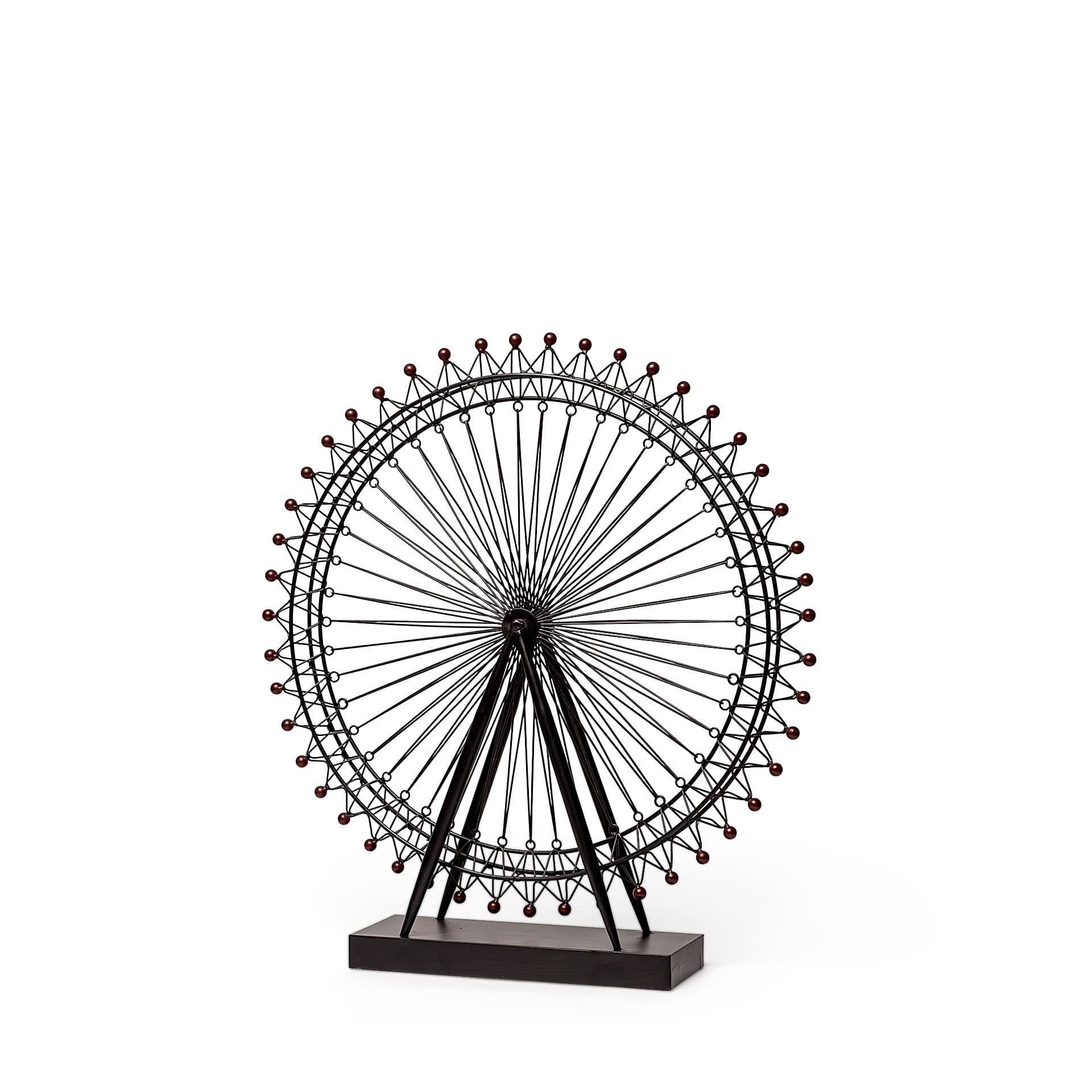 London Eye 3L x 25W Black Metal London Eye Replica — product photograph