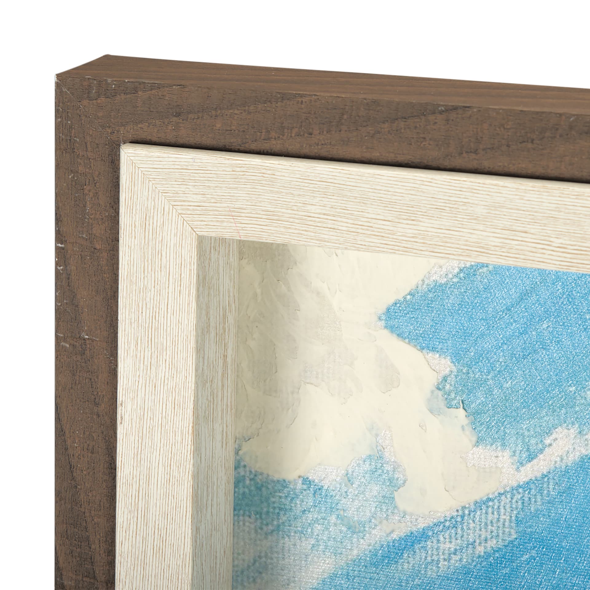 Buffalo by Mercana Studio a Hand Embellished Textured Framed Art Photograph — product photograph
