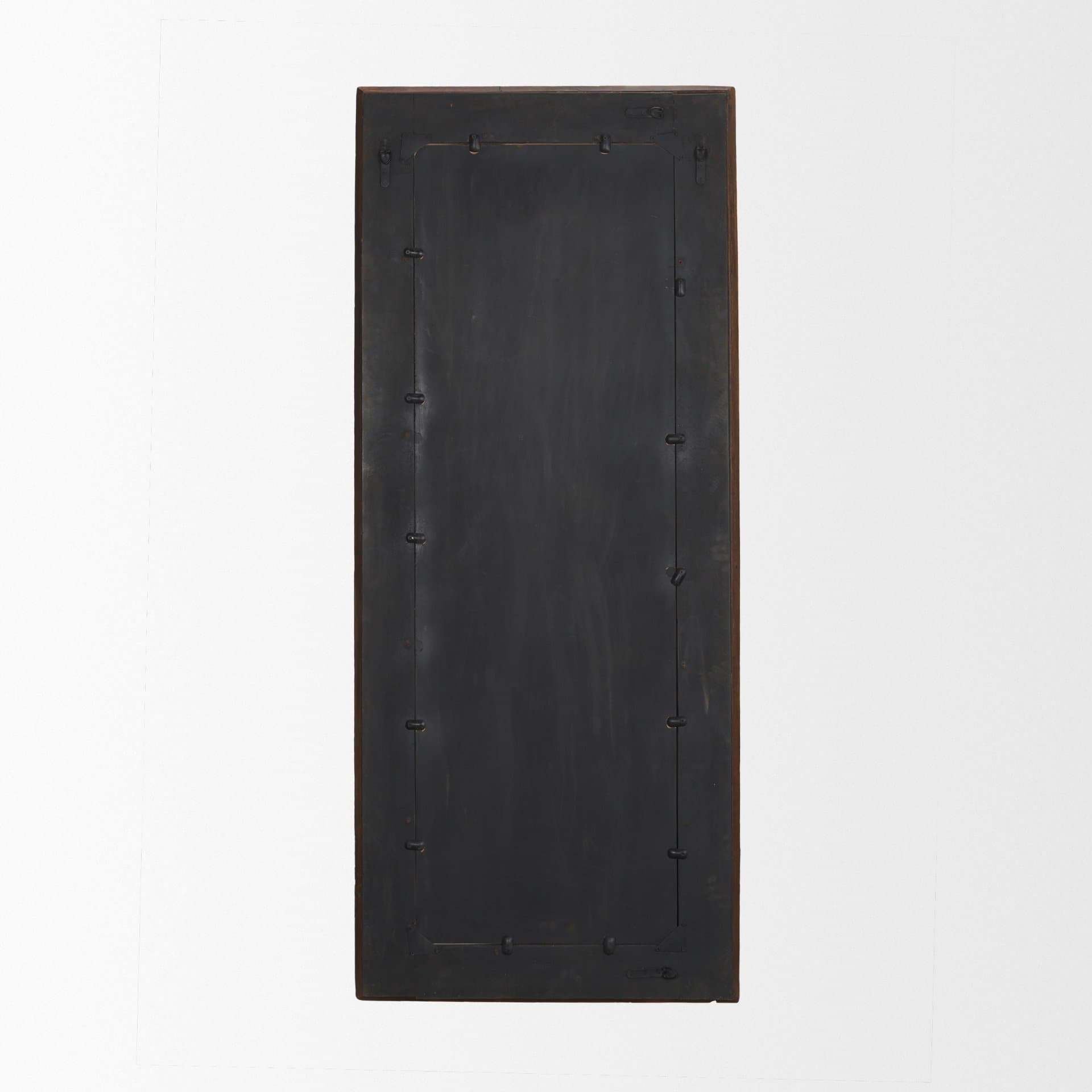 Bennet Large Rectangle Reclaimed Wooden Mirror — product photograph
