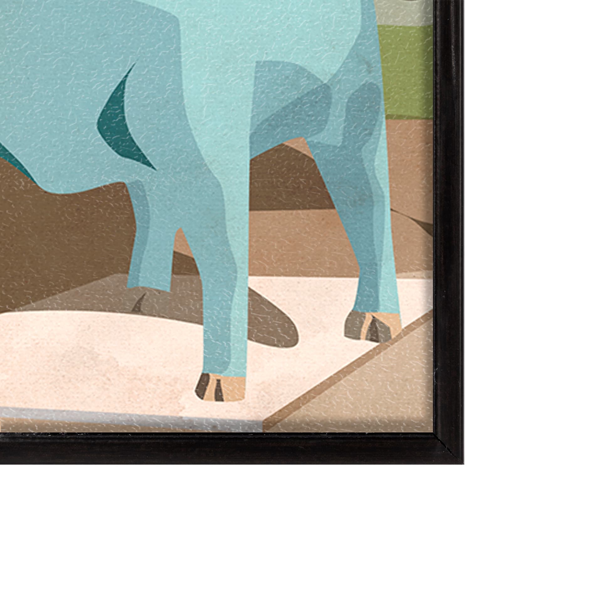 Minnesota Go USA (SM) by Mercana Studio a Hand Embellished Decograph Framed Art Print — product photograph