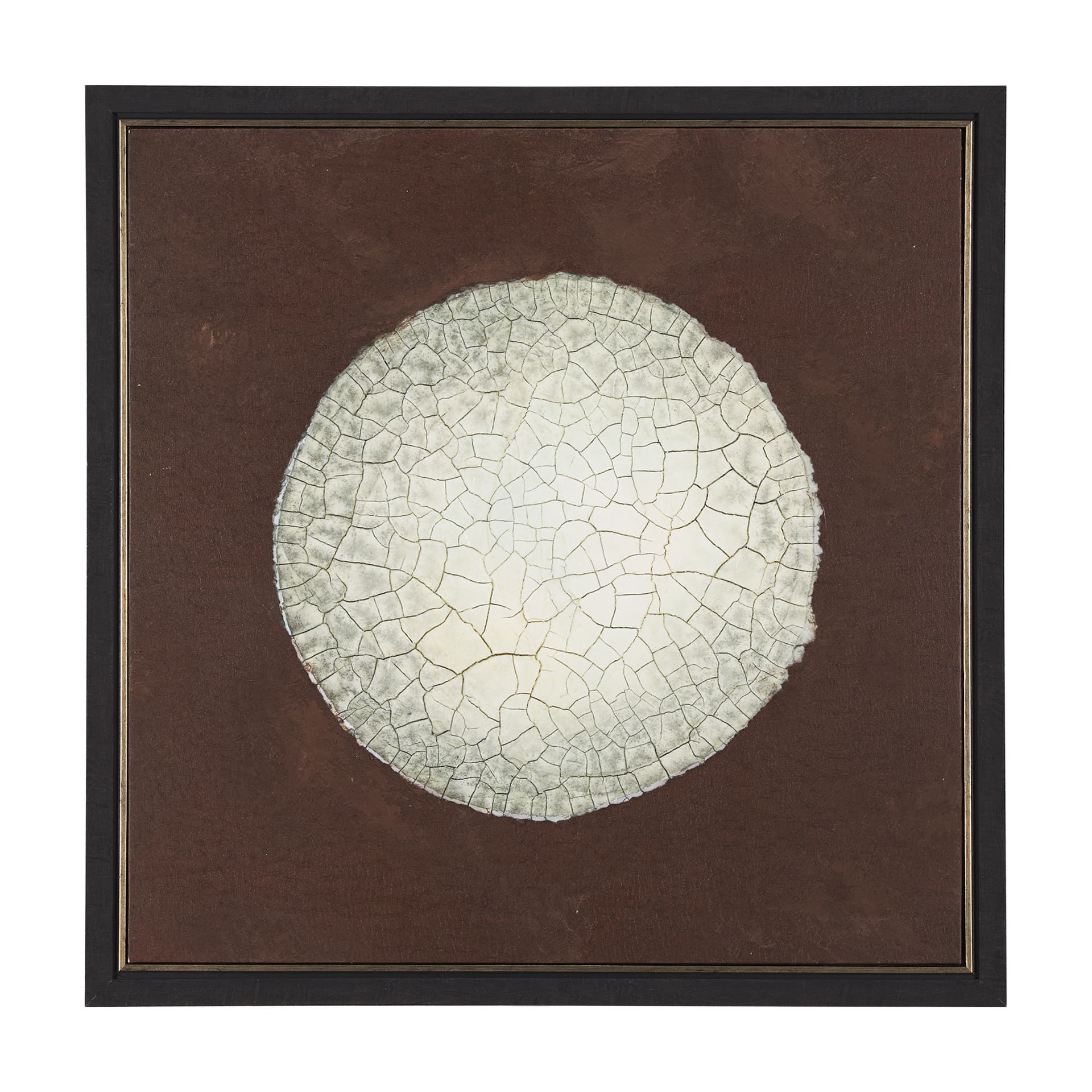 Red Sky by Mercana Studio a Hand Embellished Textured Framed Canvas — product photograph