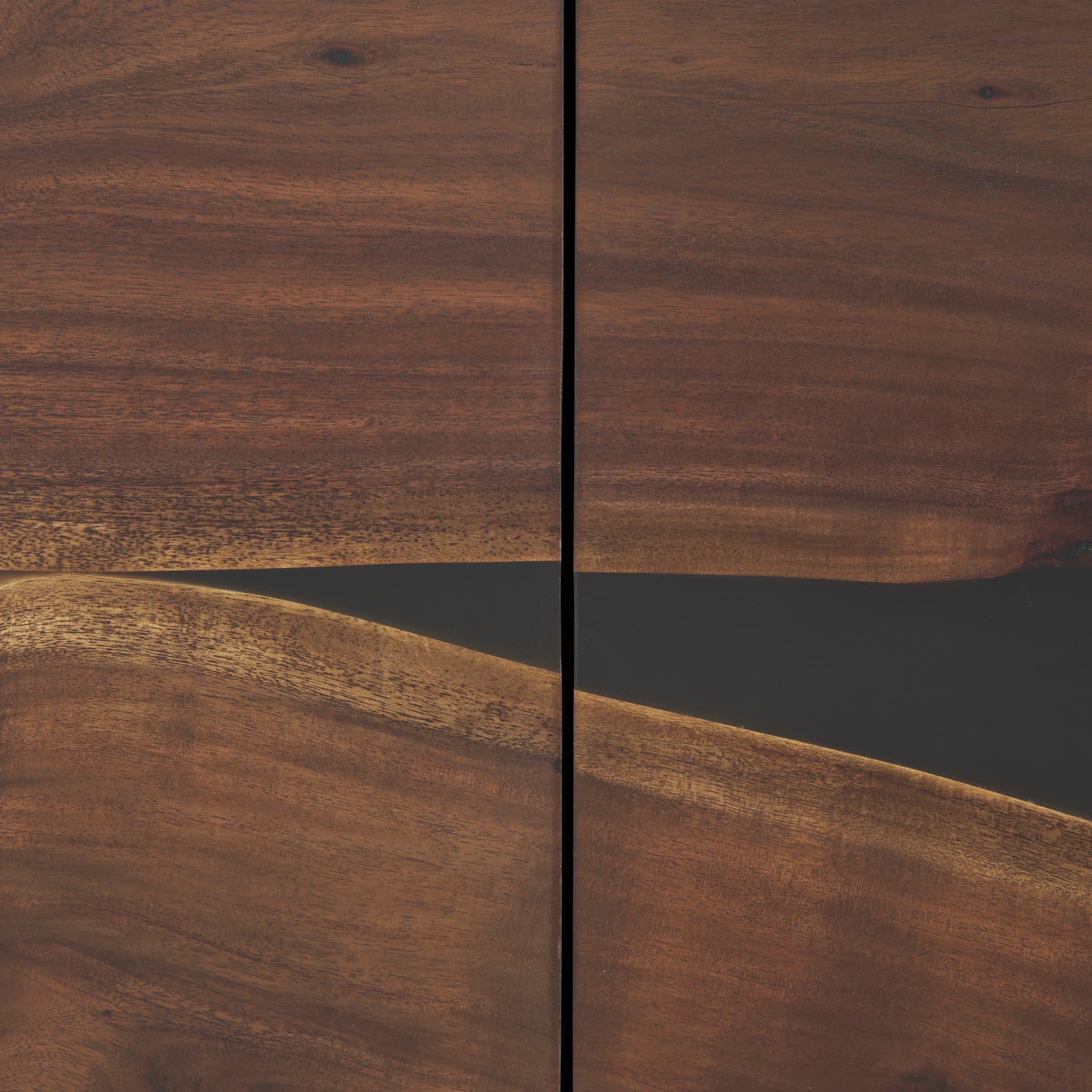 Hemlock 69L x 18W x 30H Brown Wood Sideboard — product photograph