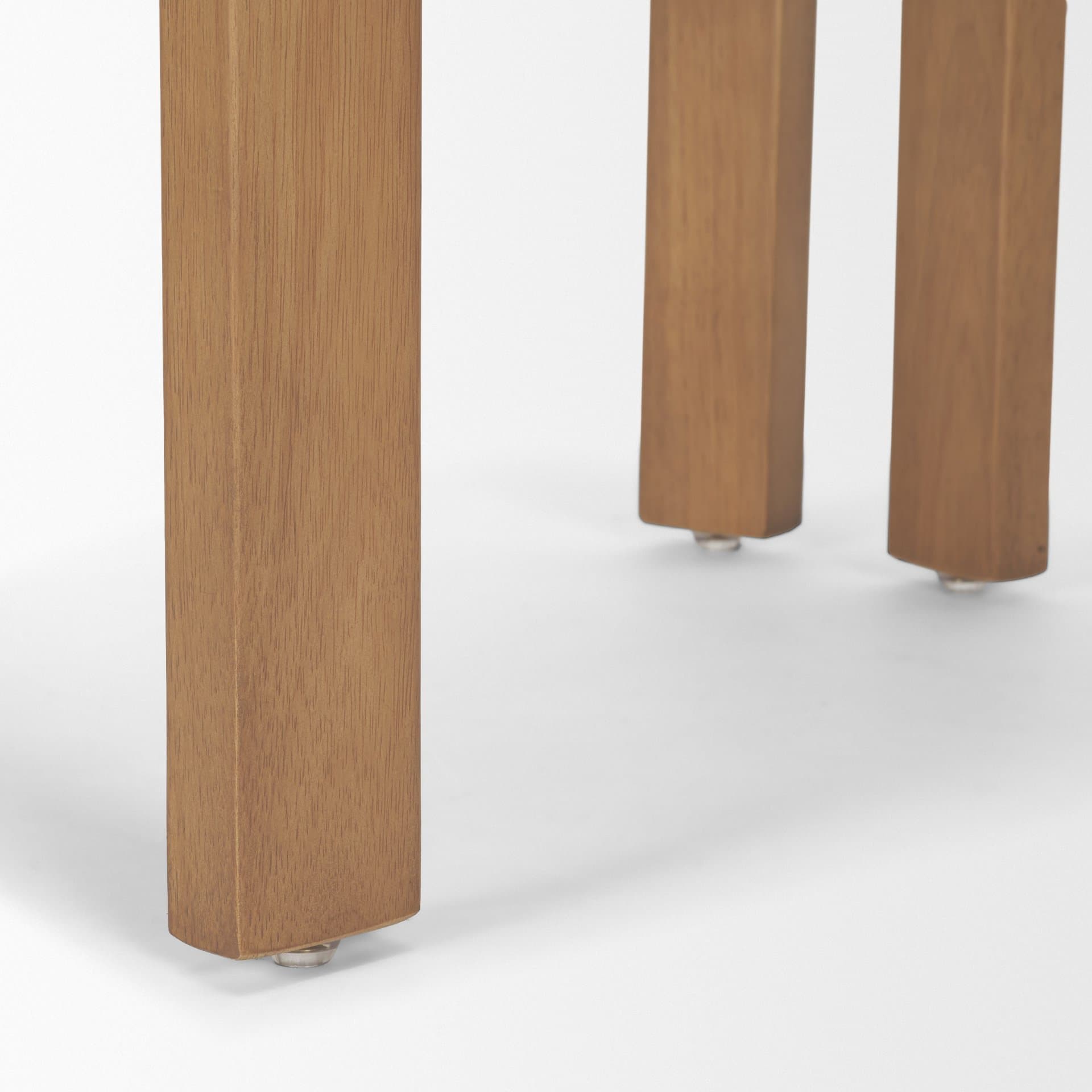 Soho Open Back Dining Side Chair | Gray Chenille w/ Brown Wood — product photograph