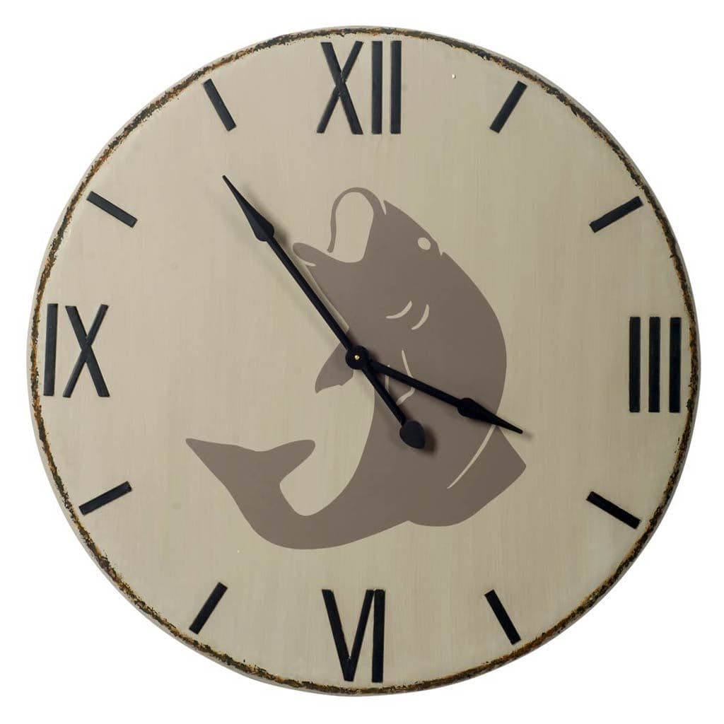 Langara 38.5" Round Oversize Lakeside Wall Clock — product photograph