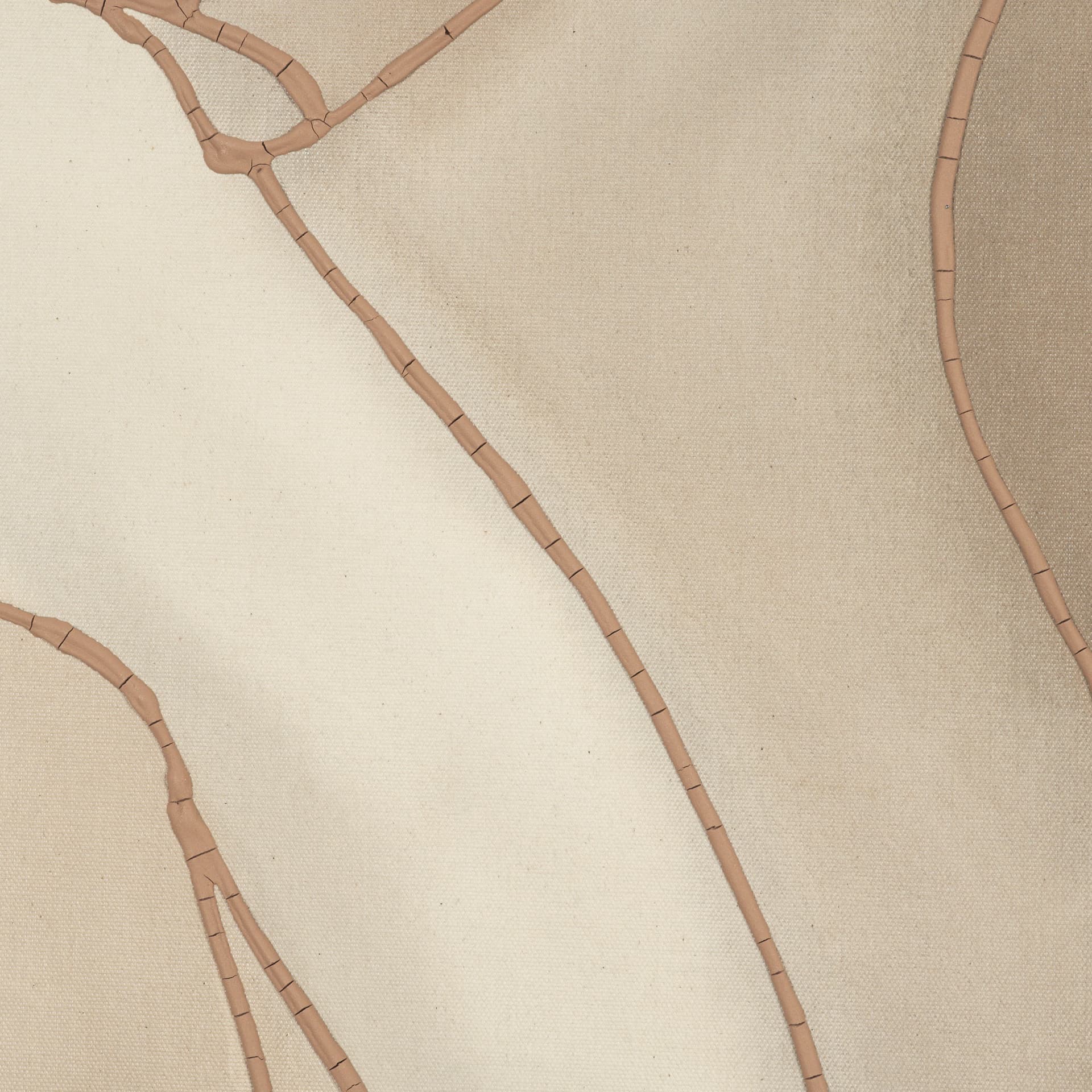 Field Patchwork I by Mercana Studio Handmade Original Framed Canvas Artwork — product photograph
