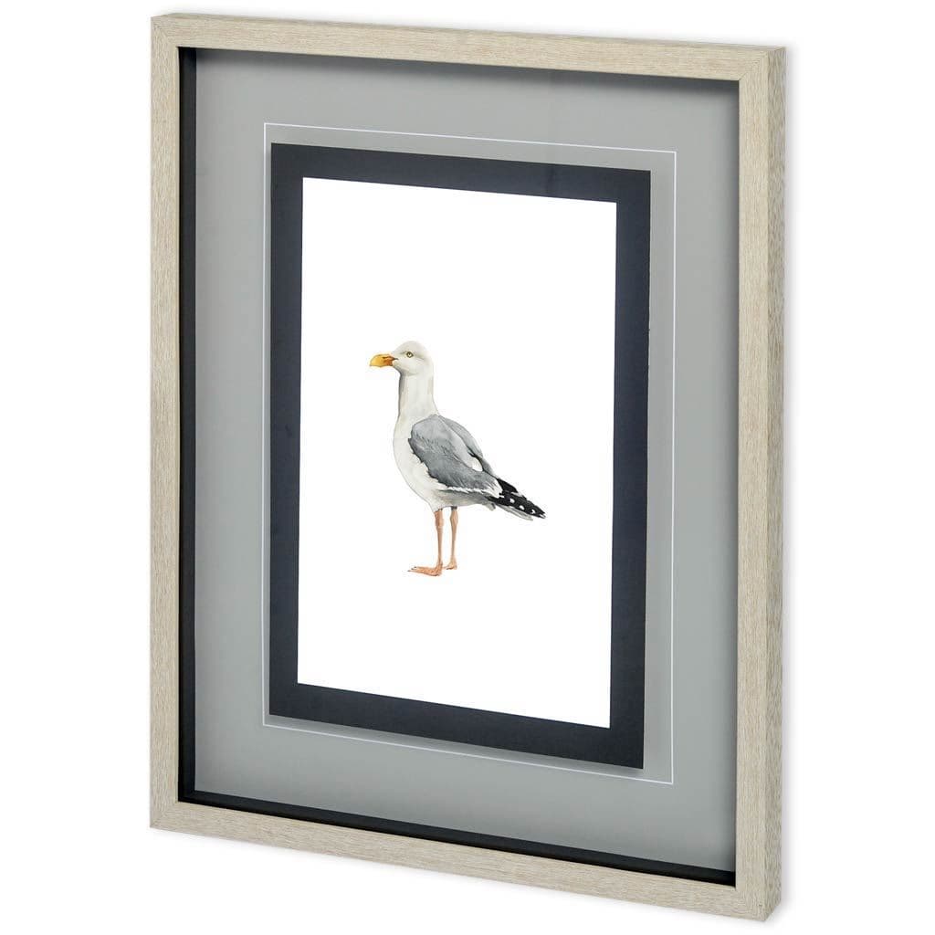 Custom Sea Bird II by Grace Popp a Framed Art Print Matted under Glass — product photograph