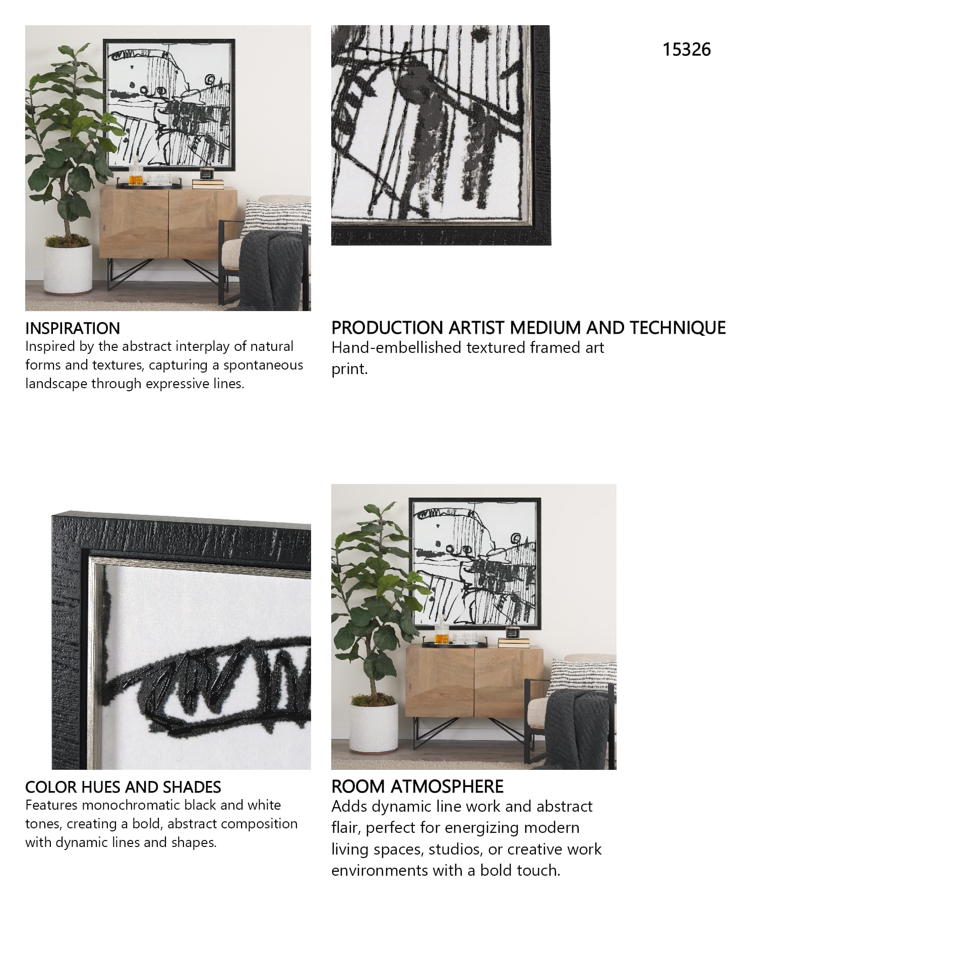 Lost Treasure Map I by Mercana Studio a Hand Embellished Textured Framed Art Print — in a styled room