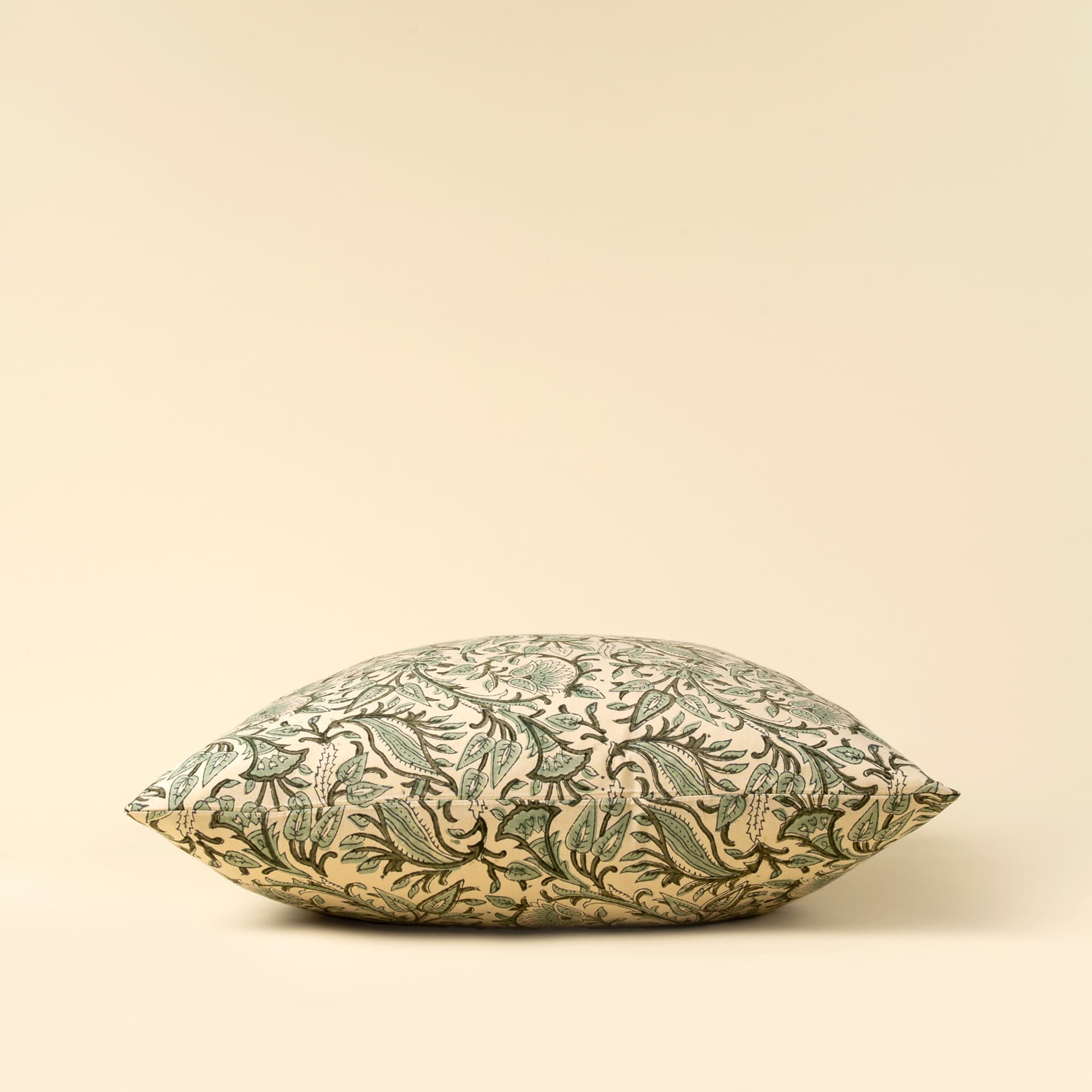 Rupi 20x20 Block Print Pillow Cover w/Filler — product photograph