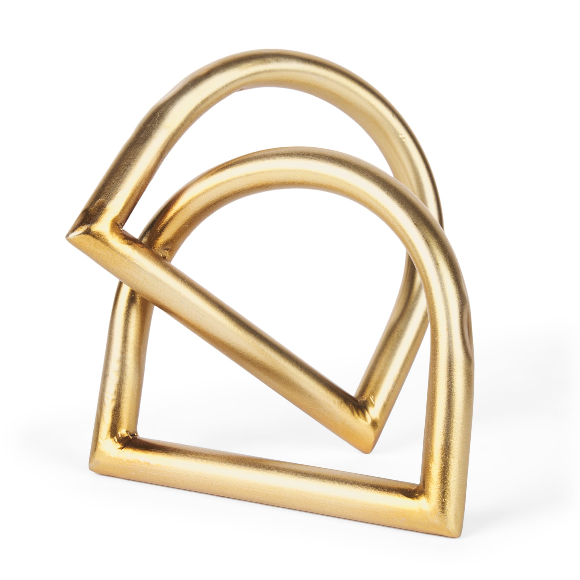 Locke Large Gold Metal Decorative Object — product photograph