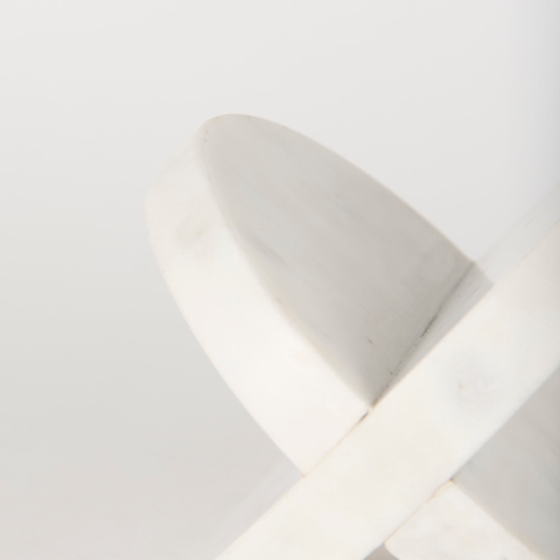 Sophia 6.0"L x 6.0"W x 6.0"H Small Marble Ornament — product photograph