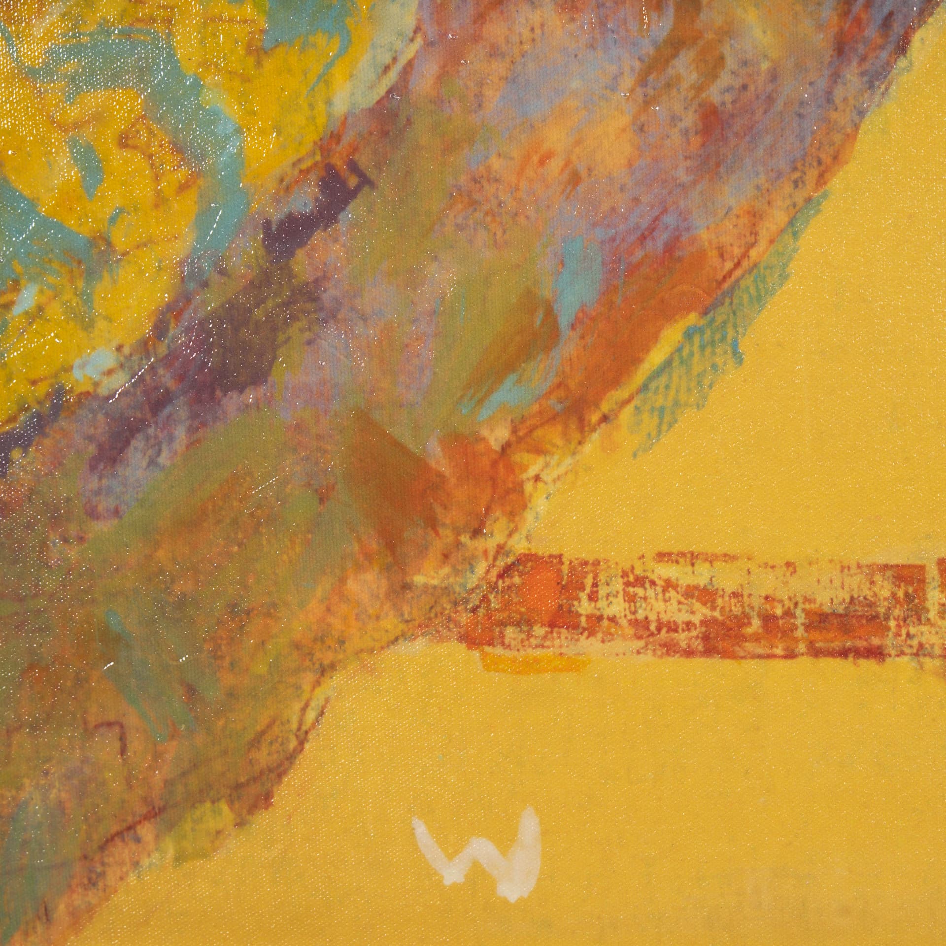 Bright Birds I by Roy Woodland a Hand Embellished Textured Framed Art Print — product photograph