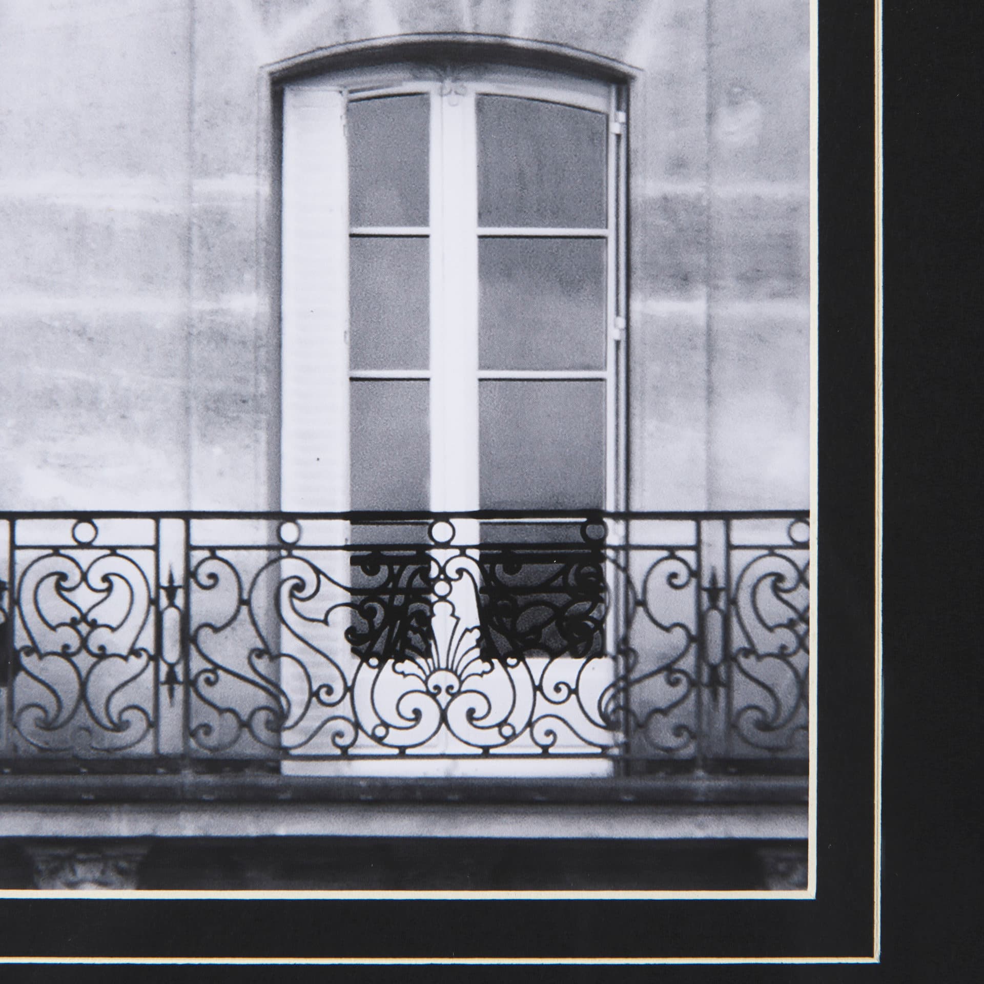 Across the Street II by Laura Marshall a Framed Art Print Matted under Glass — product photograph
