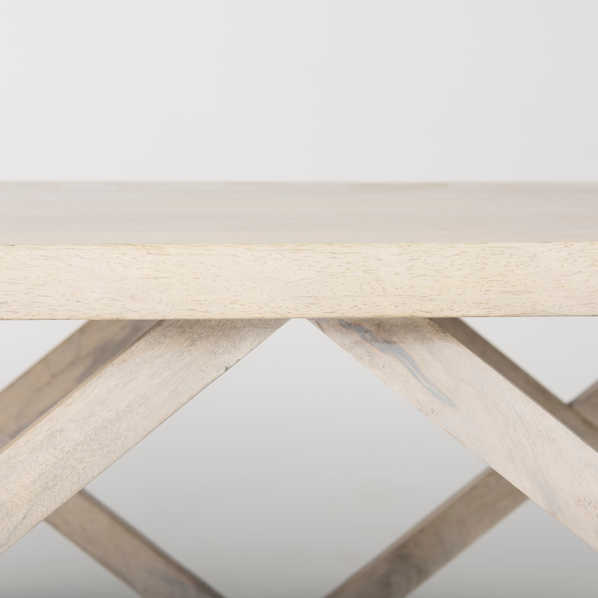 Forsey 48.0L x 28.0W x 17.5H Blonde Wood Rectangular Coffee Table — product photograph