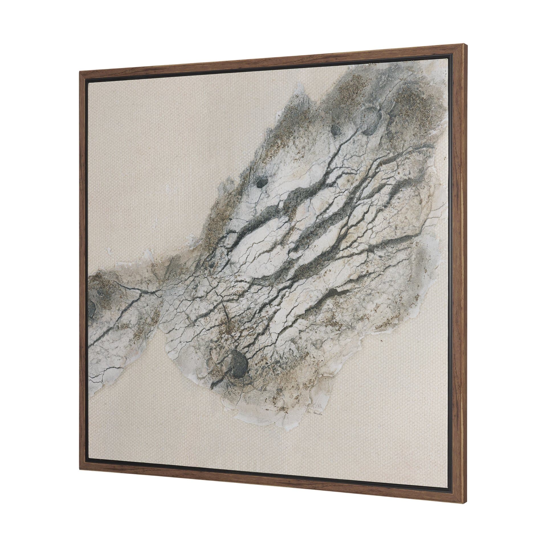 Emanation by Ira Havuka Hand-Embellished Textured Framed Canvas Artwork — product photograph