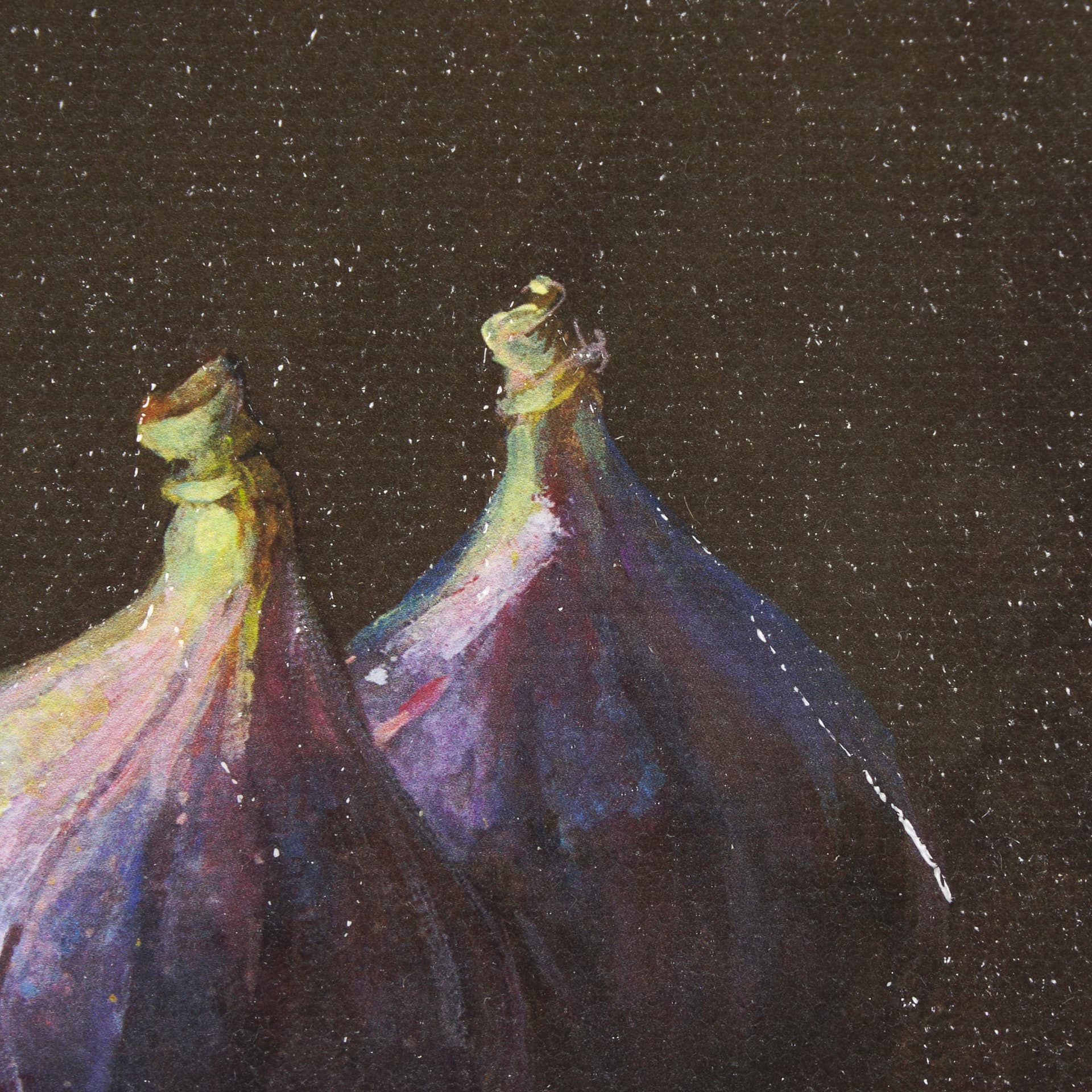 Lonely Figs by Mercana Studio a Hand Embellished Framed Art Print — product photograph