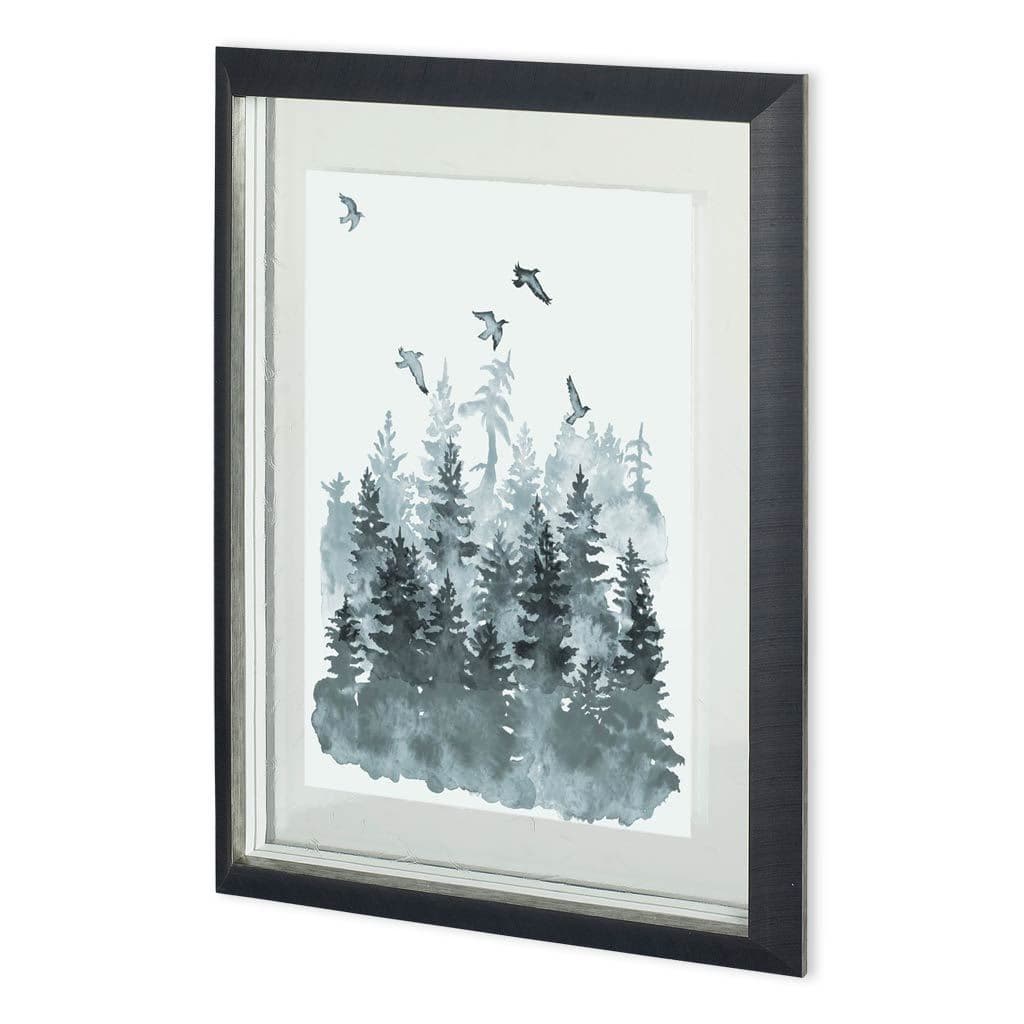 Sierra Vista II by Naomi McCavitt a Hand Embellished Textured Framed Art Print Matted under Glass — product photograph