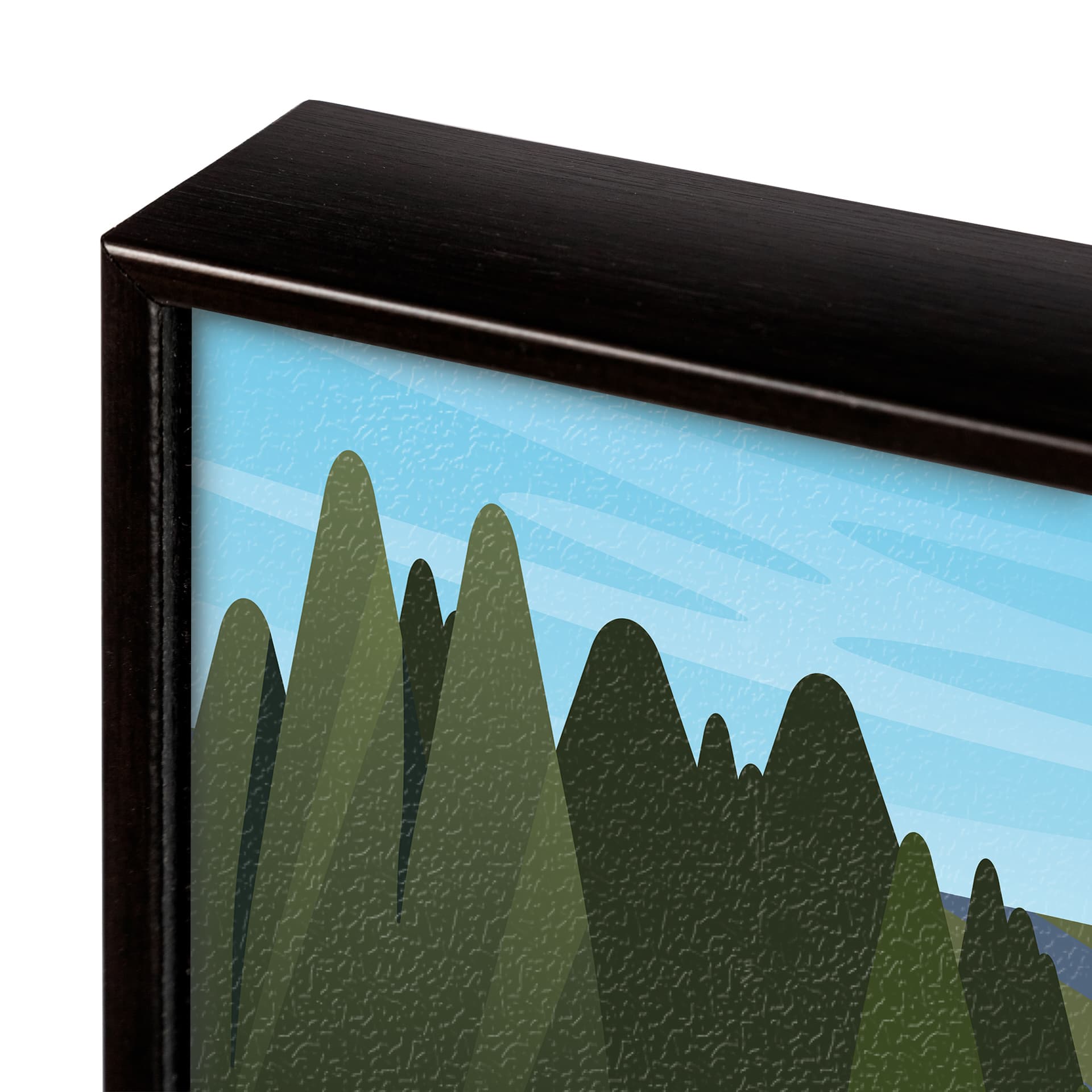Georgian Bay Islands GO by Mercana Studio Textured Framed Artwork Matted — product photograph