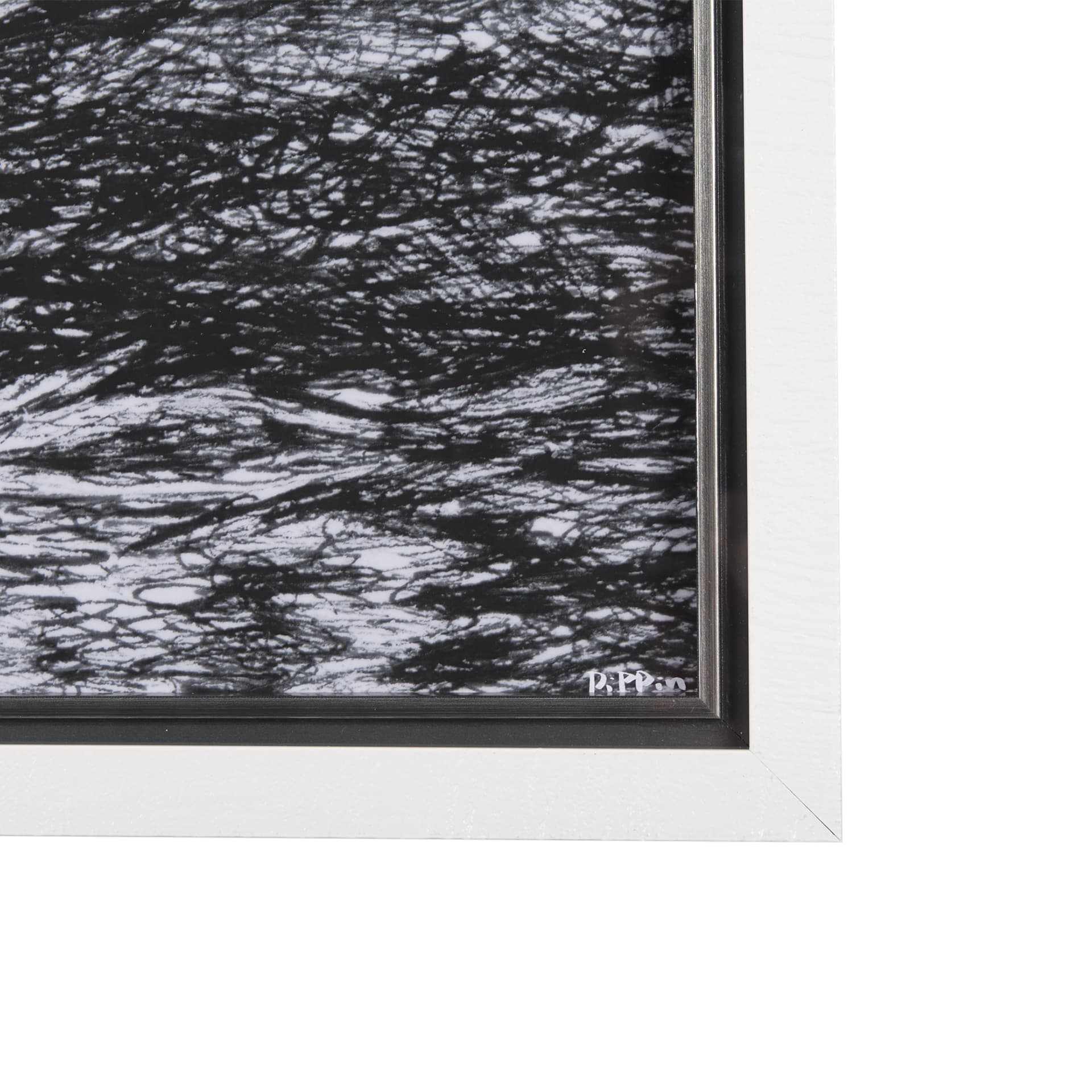 Running on Waves II by Simeng a Framed Art Print Matted under Glass — product photograph