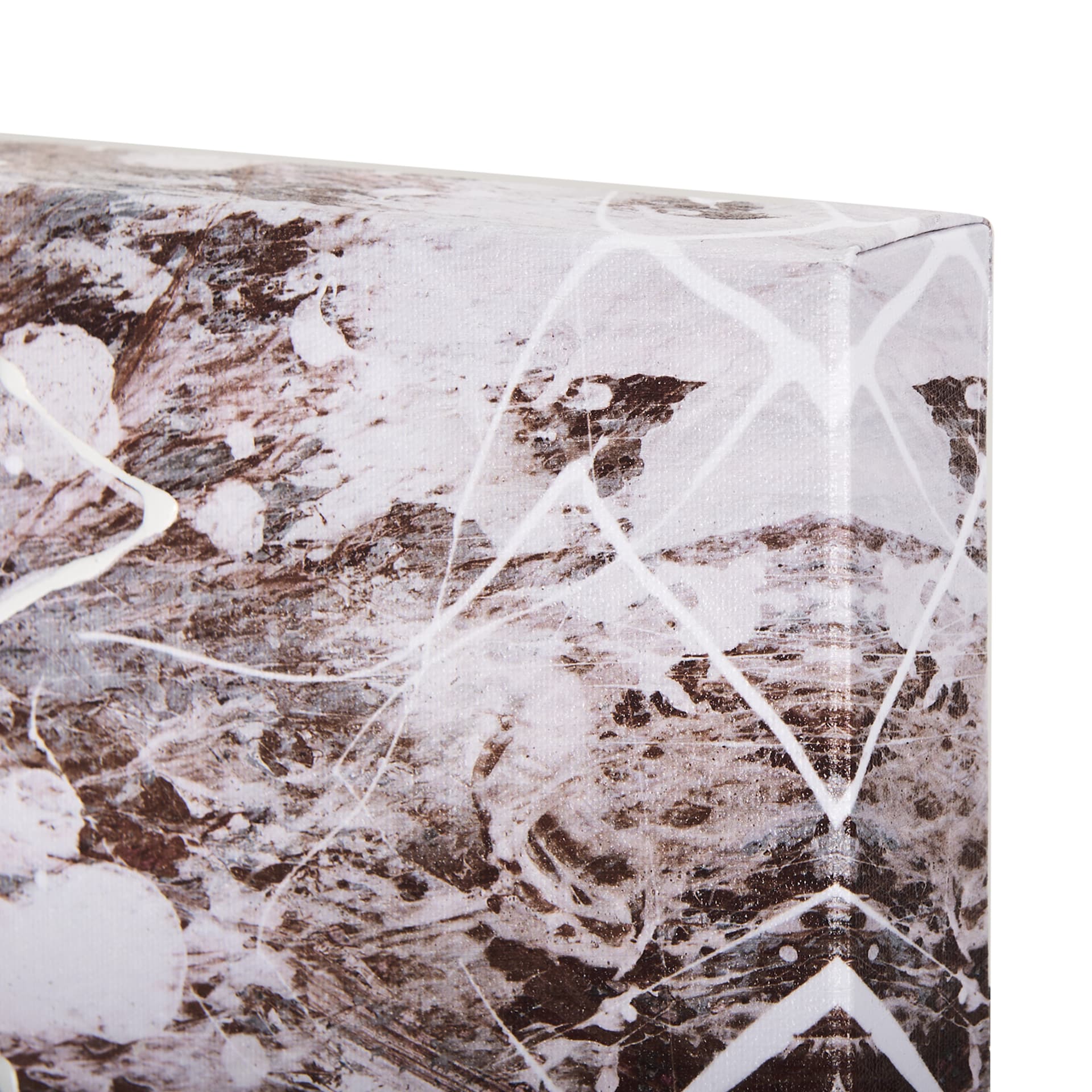 Sakura Rain II by Mercana Studio a Hand Embellished Textured Canvas — product photograph