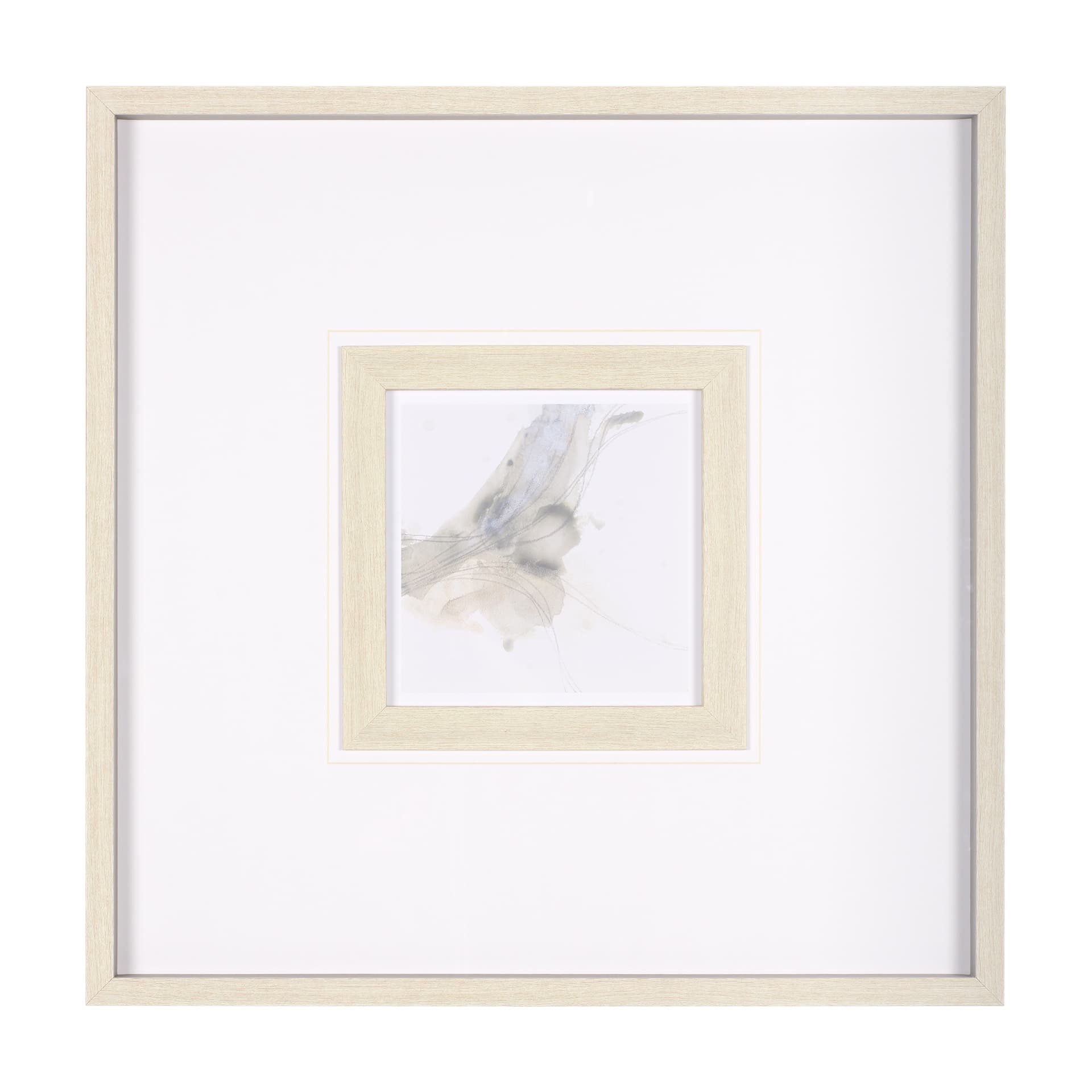 Vapor VI by June Vess a Hand Embellished Textured Framed Art Print Matted under Glass — product photograph