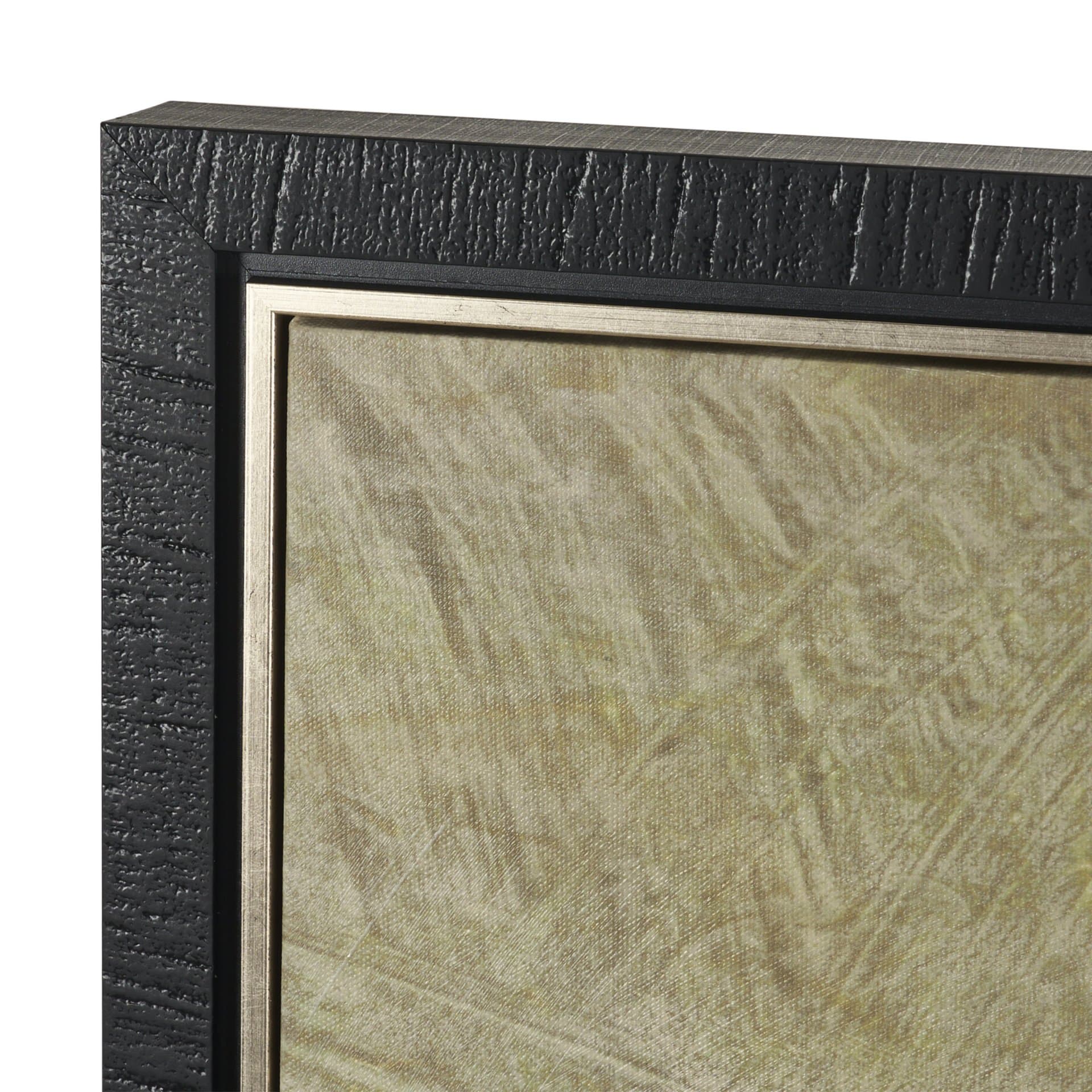 Quiet Presence II by Mercana Studio Hand-Embellished Textured Framed Canvas Artwork — product photograph
