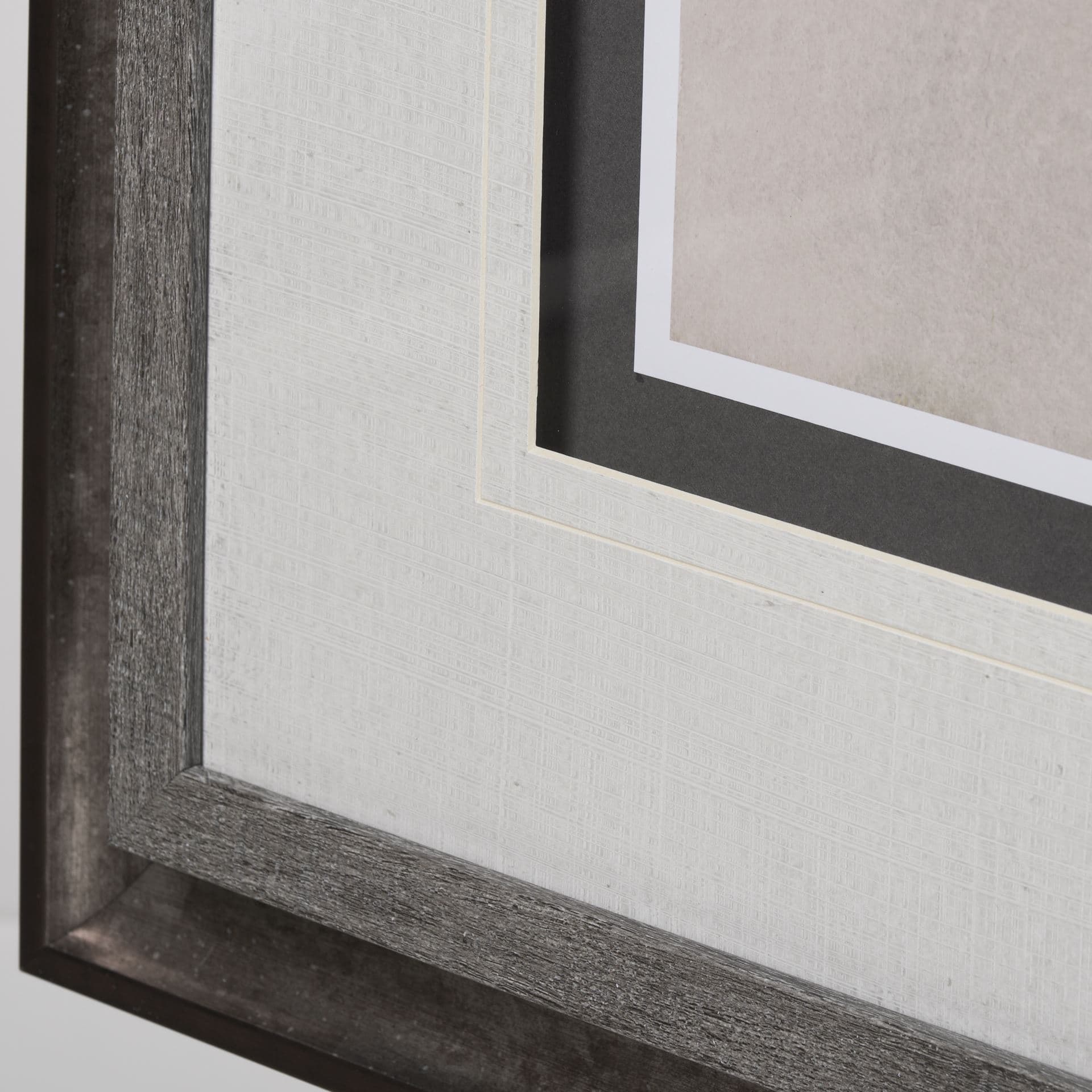 Casual Shade I by Samuel Dixon a Hand Embellished Textured Framed Art Print Matted under Glass — product photograph