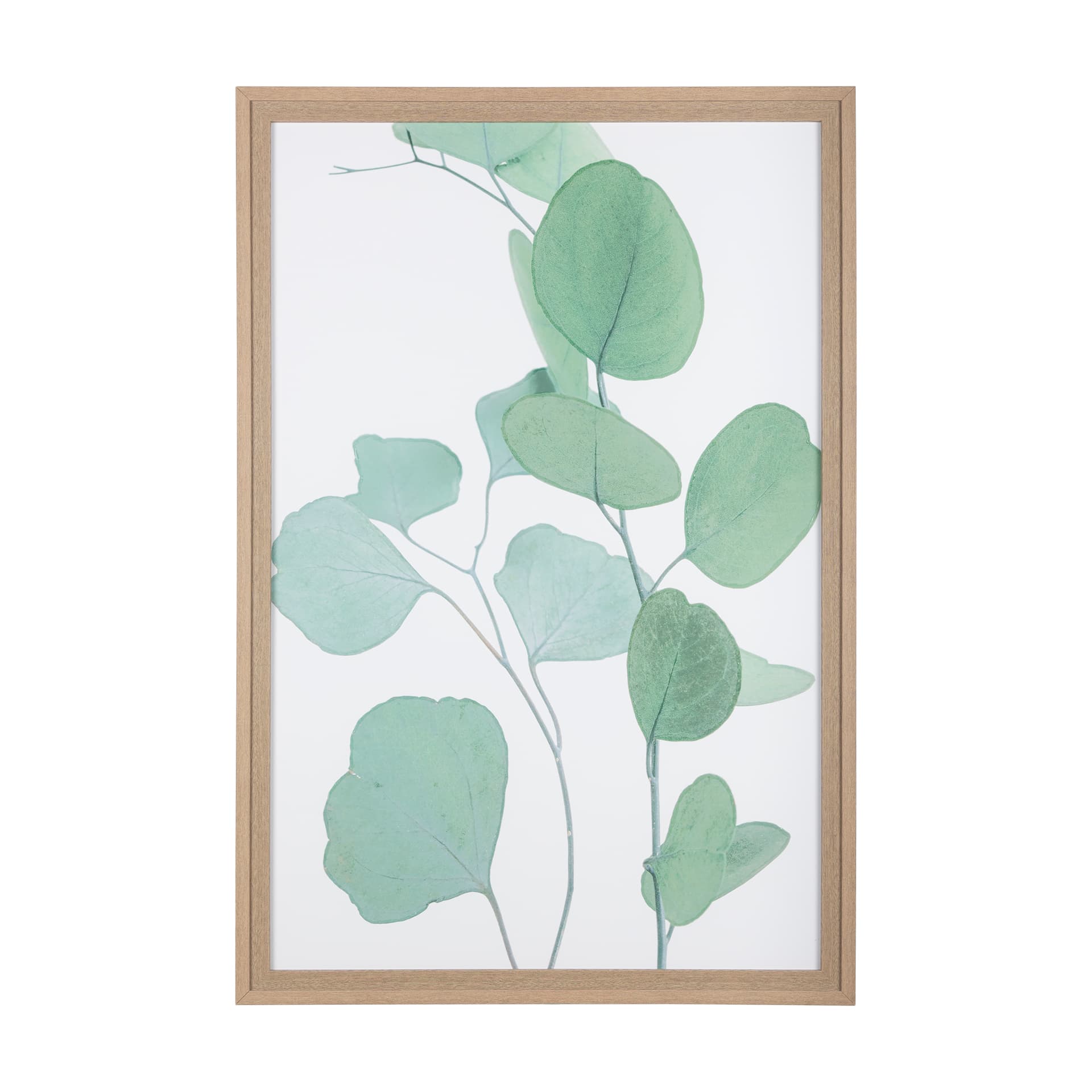 Nature Calm Rest by Mercana Studio a Hand Embellished Textured Framed Art Print Matted under Glass — product photograph