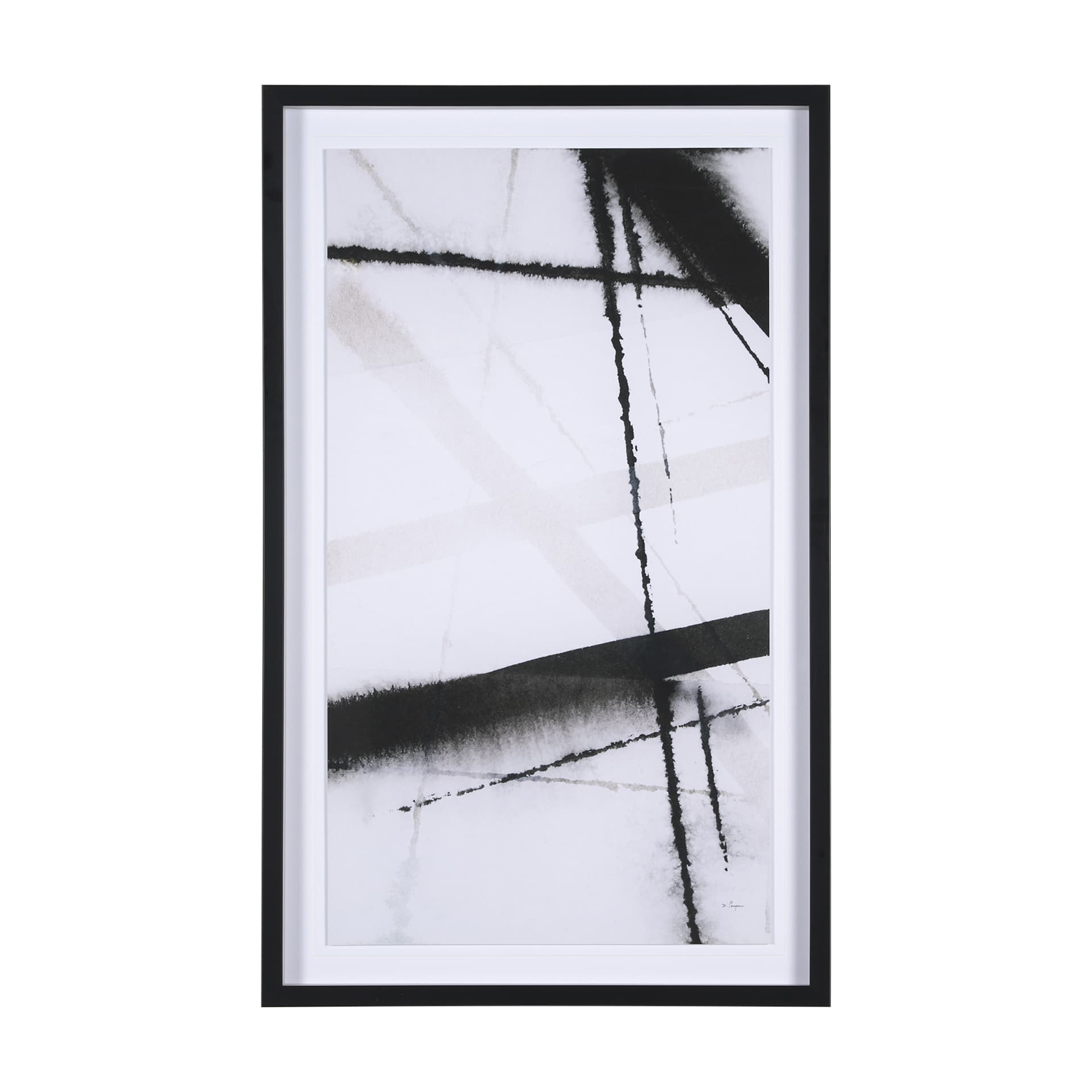 Clouding Mirror I by Panpan Zhang a Framed Art Print Matted under Glass — product photograph