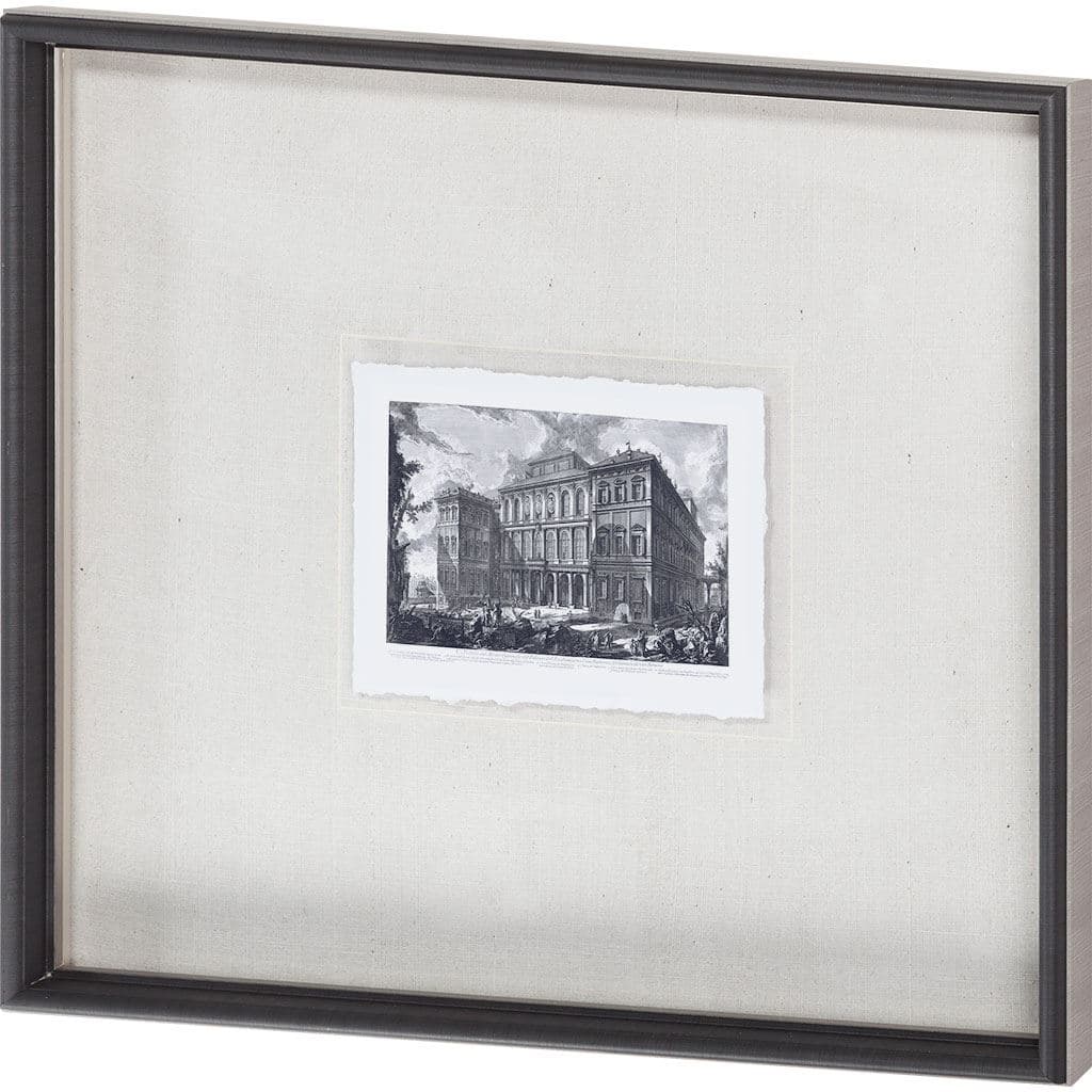 Veduta sul Monte Quirinale (MC) by Piranesi a Framed Art Print Matted under Glass — product photograph