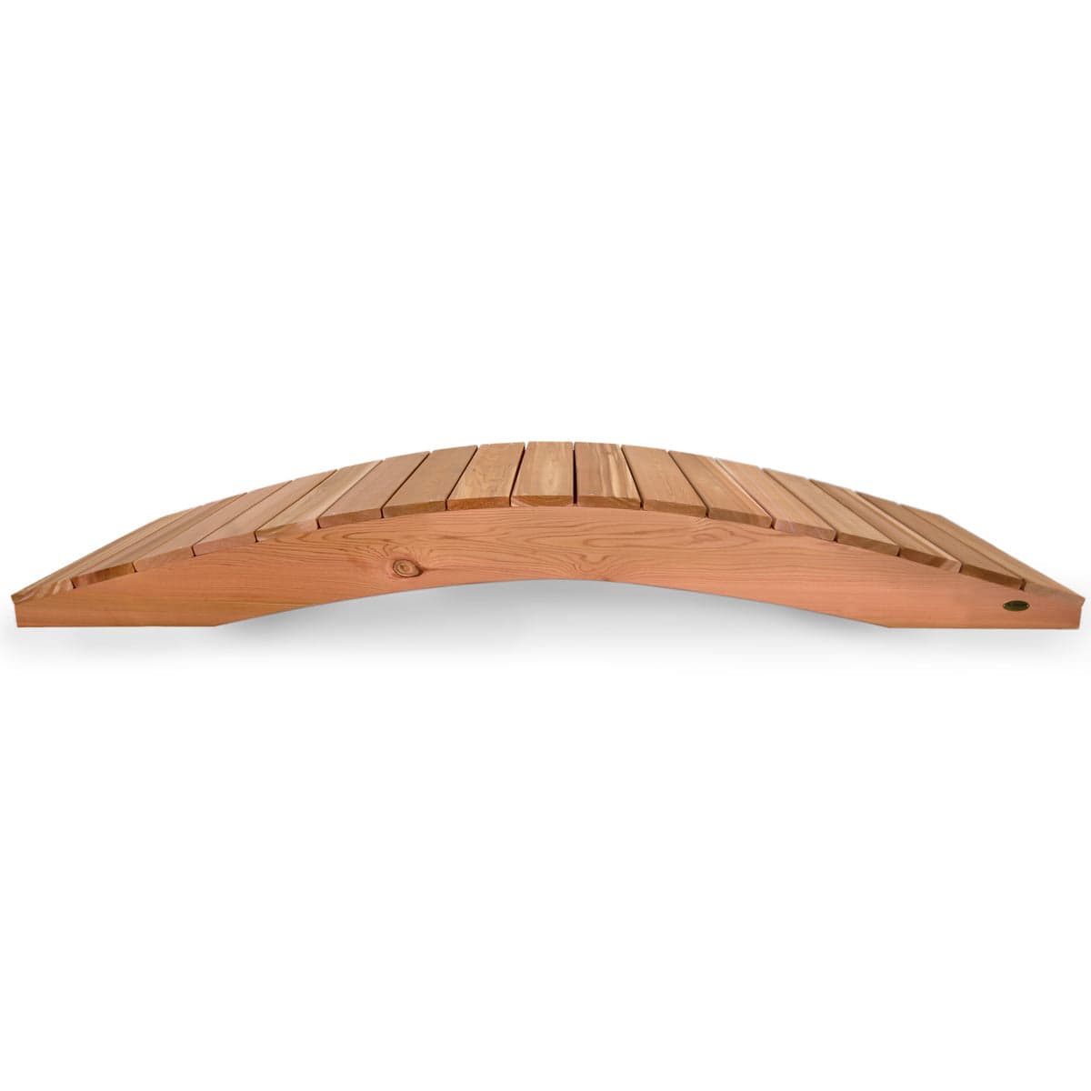 8-Ft Garden Cedar Bridge — product photograph