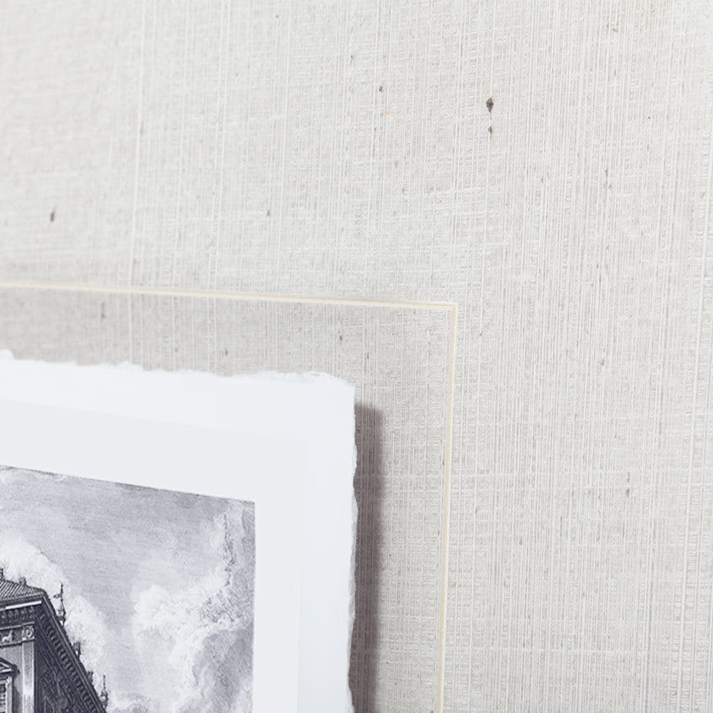 Veduta sul Monte Quirinale (MC) by Piranesi a Framed Art Print Matted under Glass — product photograph