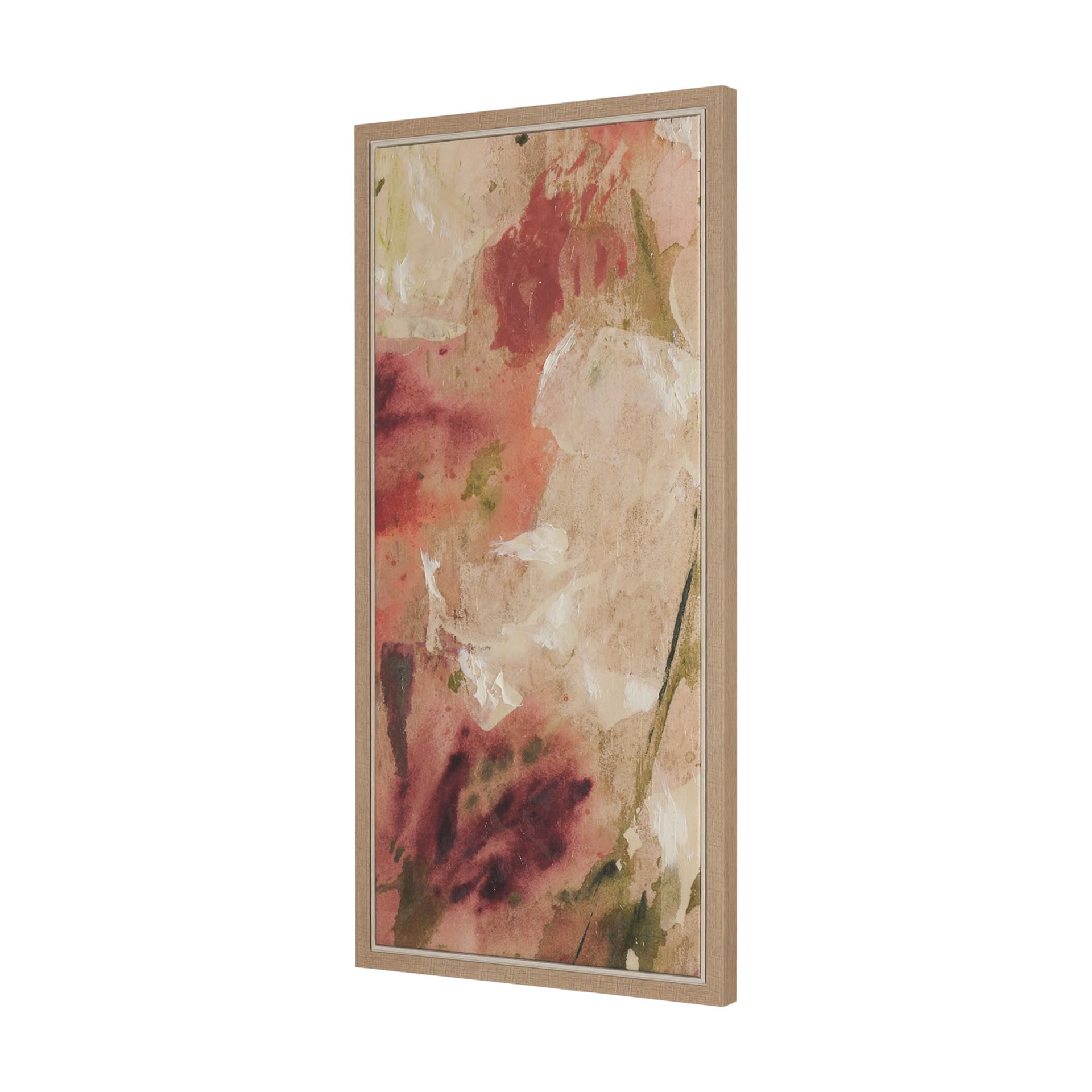 Springs Palette I by Mercana Studio a Hand Embellished Textured Framed Canvas — product photograph
