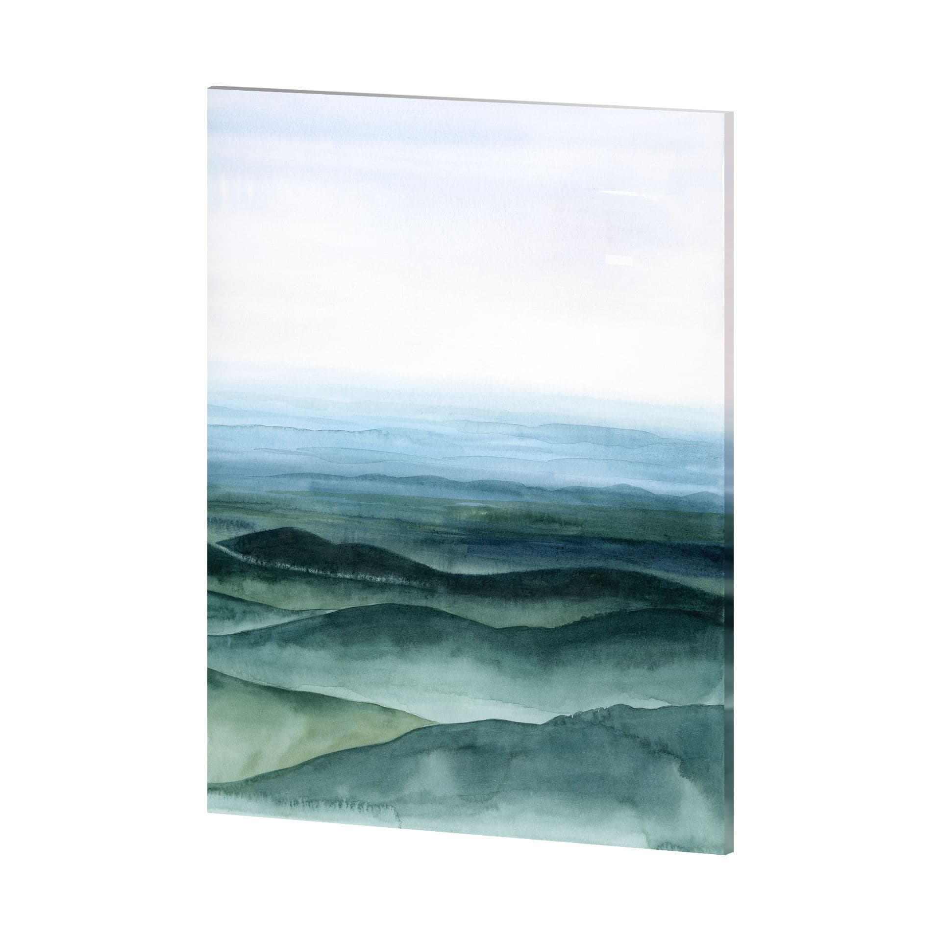 Plane View I by Grace Popp a Hand Embellished Textured Canvas — product photograph