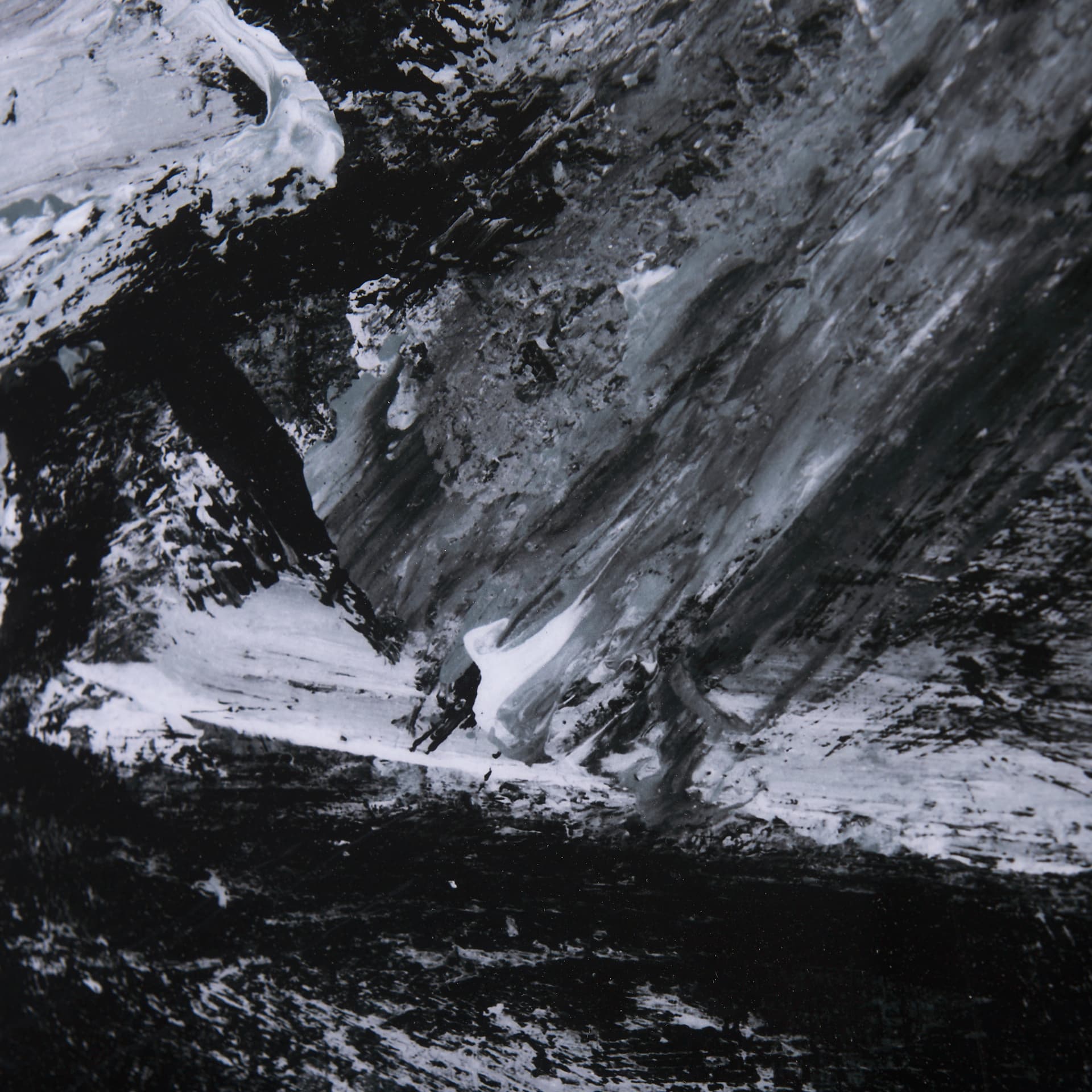 Black Composition II by Mercana Studio Hand Embellished Textured Framed Art Print Matted under Glass — product photograph