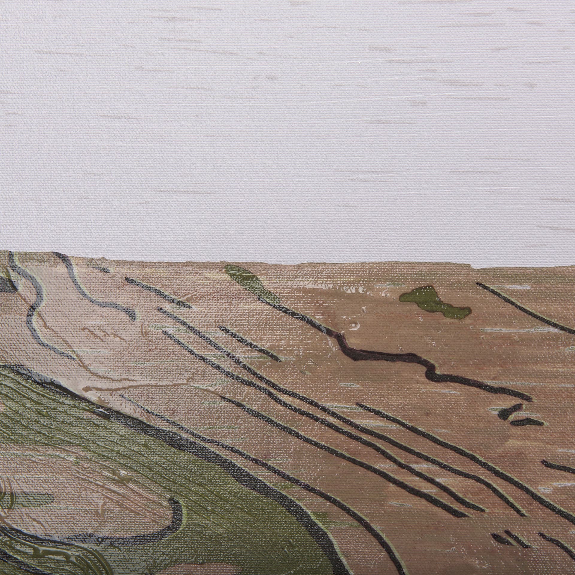 Farmland Spring I by Mercana Studio a Hand Embellished Textured Canvas — product photograph