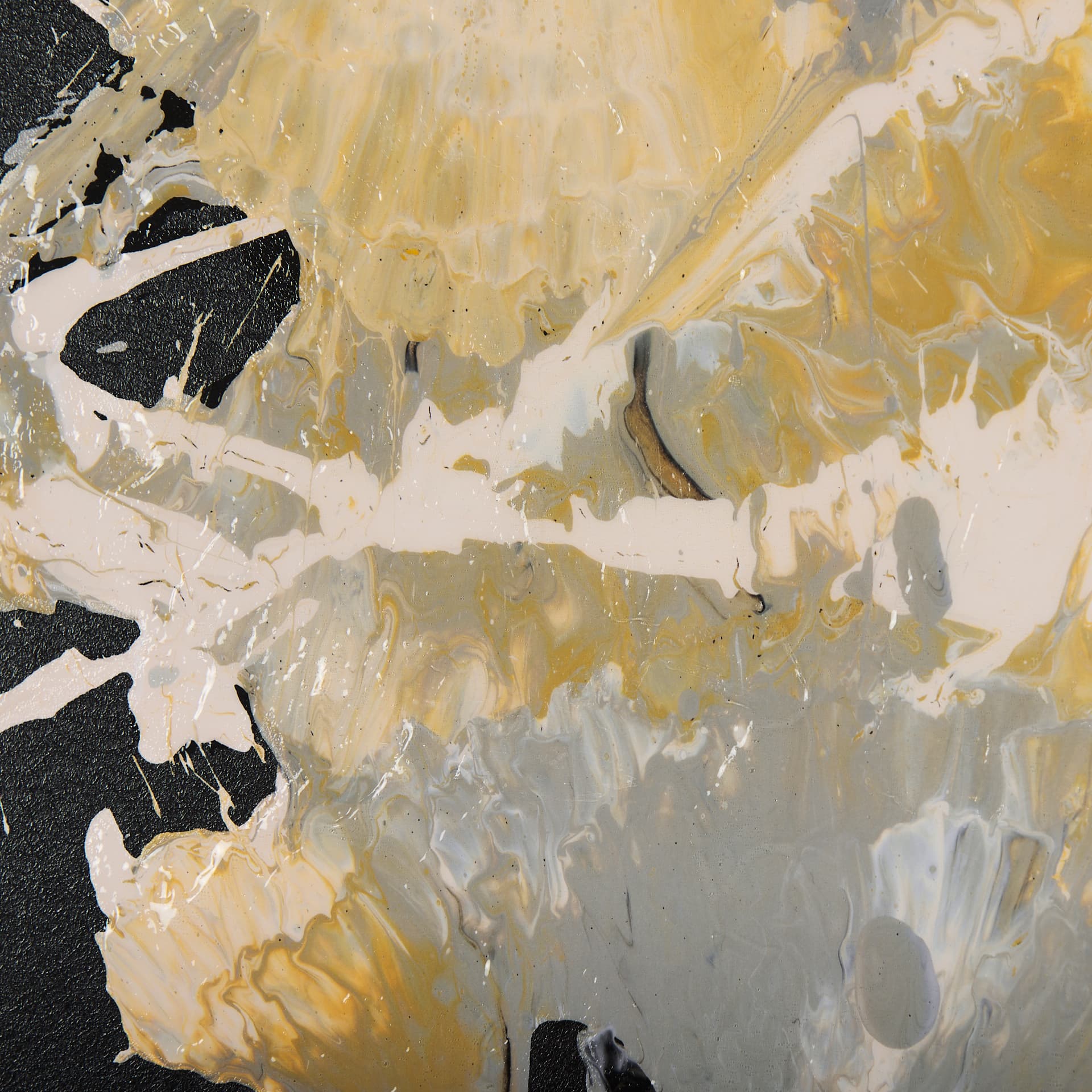 Cosmos I by Mercana Studio a Hand Embellished Textured Framed Art Print Matted under Glass — product photograph
